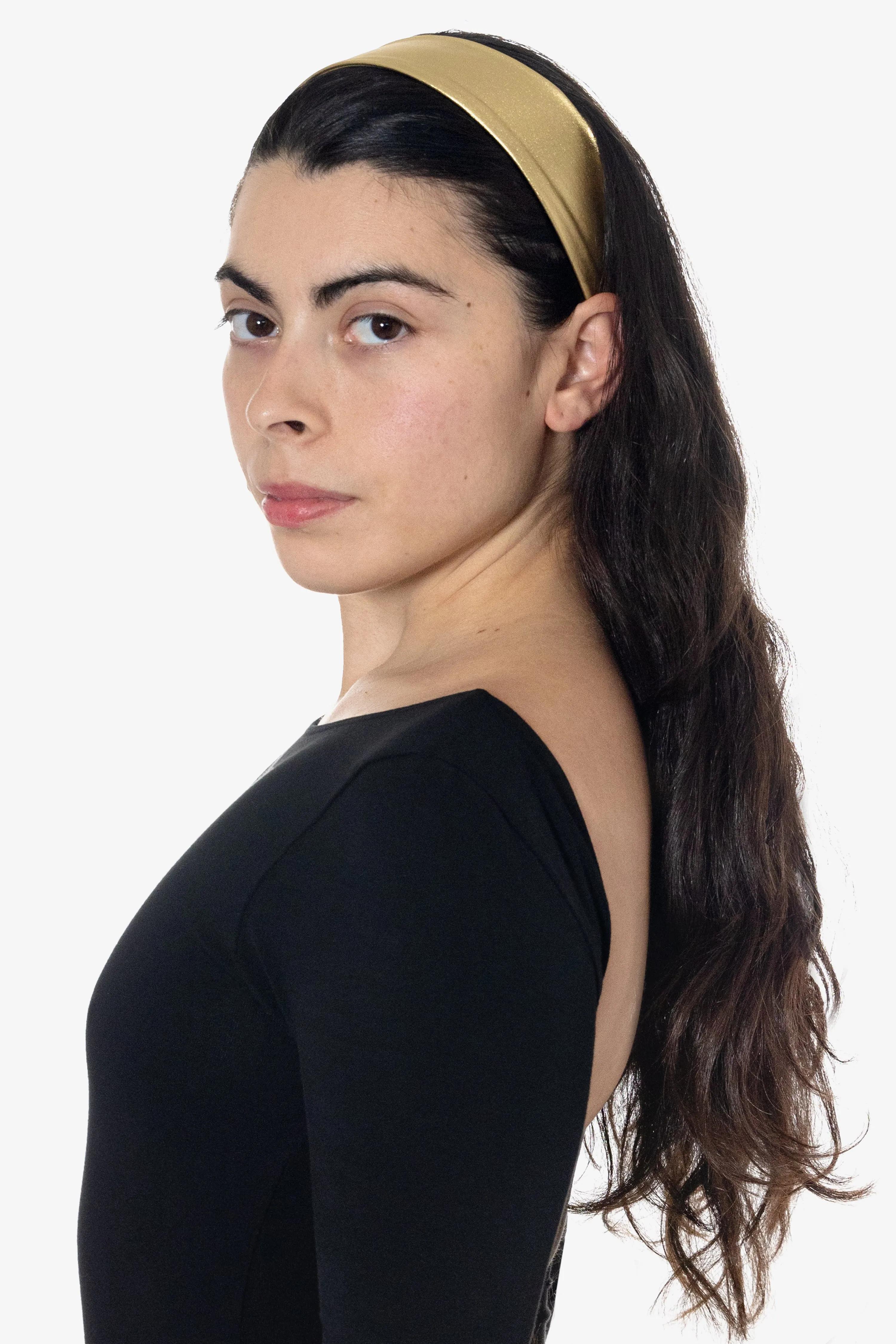 RLAHEADBND - Lamé Headband sold by los angeles apparel