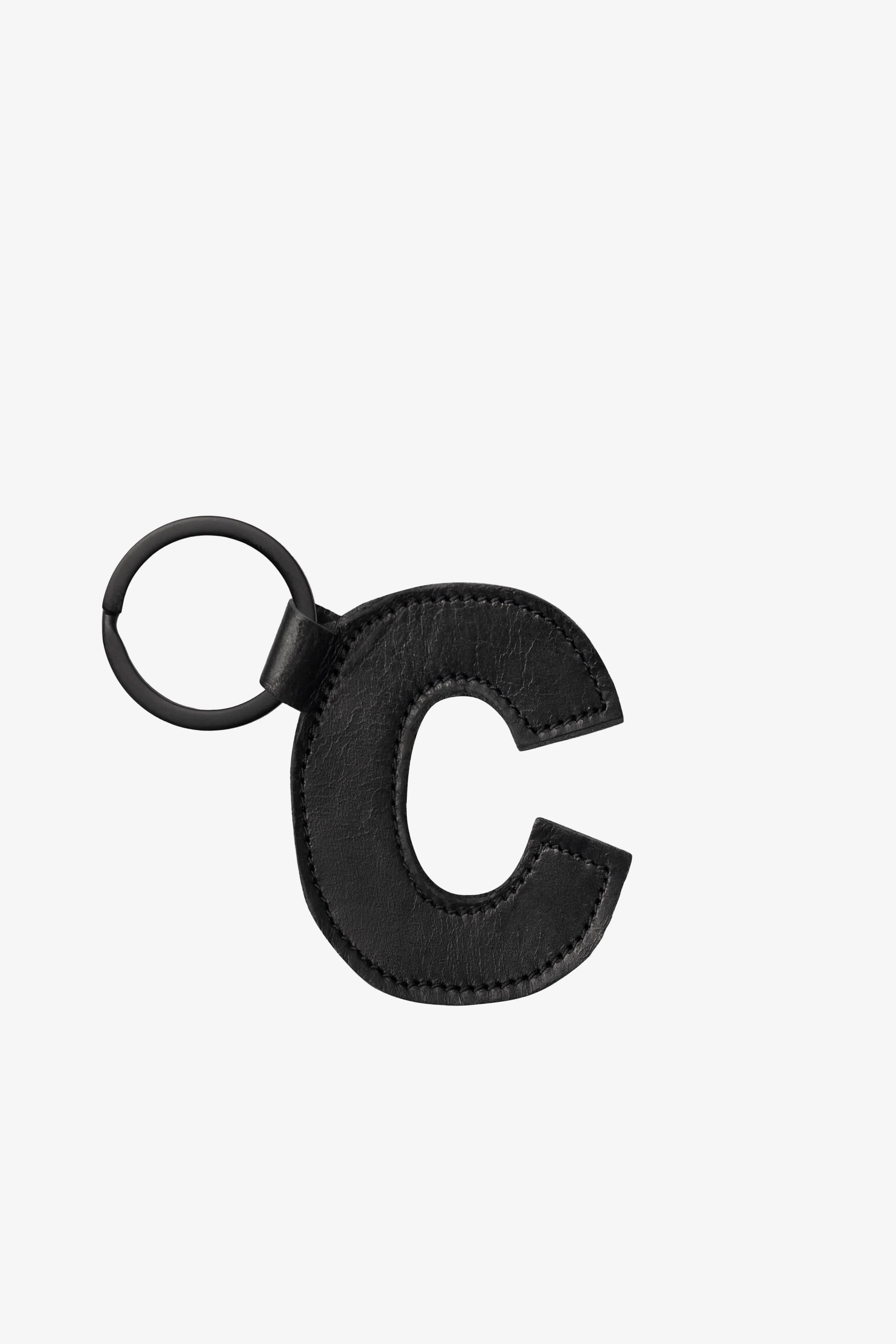 RLH520 - Leather Alphabet Keychain sold by los angeles apparel product image thumbnail 3