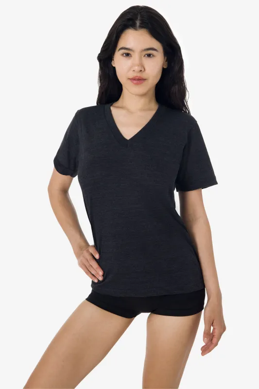 Black Friday Giveaway (2025) - TR61 - 3.7oz Short Sleeve Tri-Blend V-Neck sold by los angeles apparel