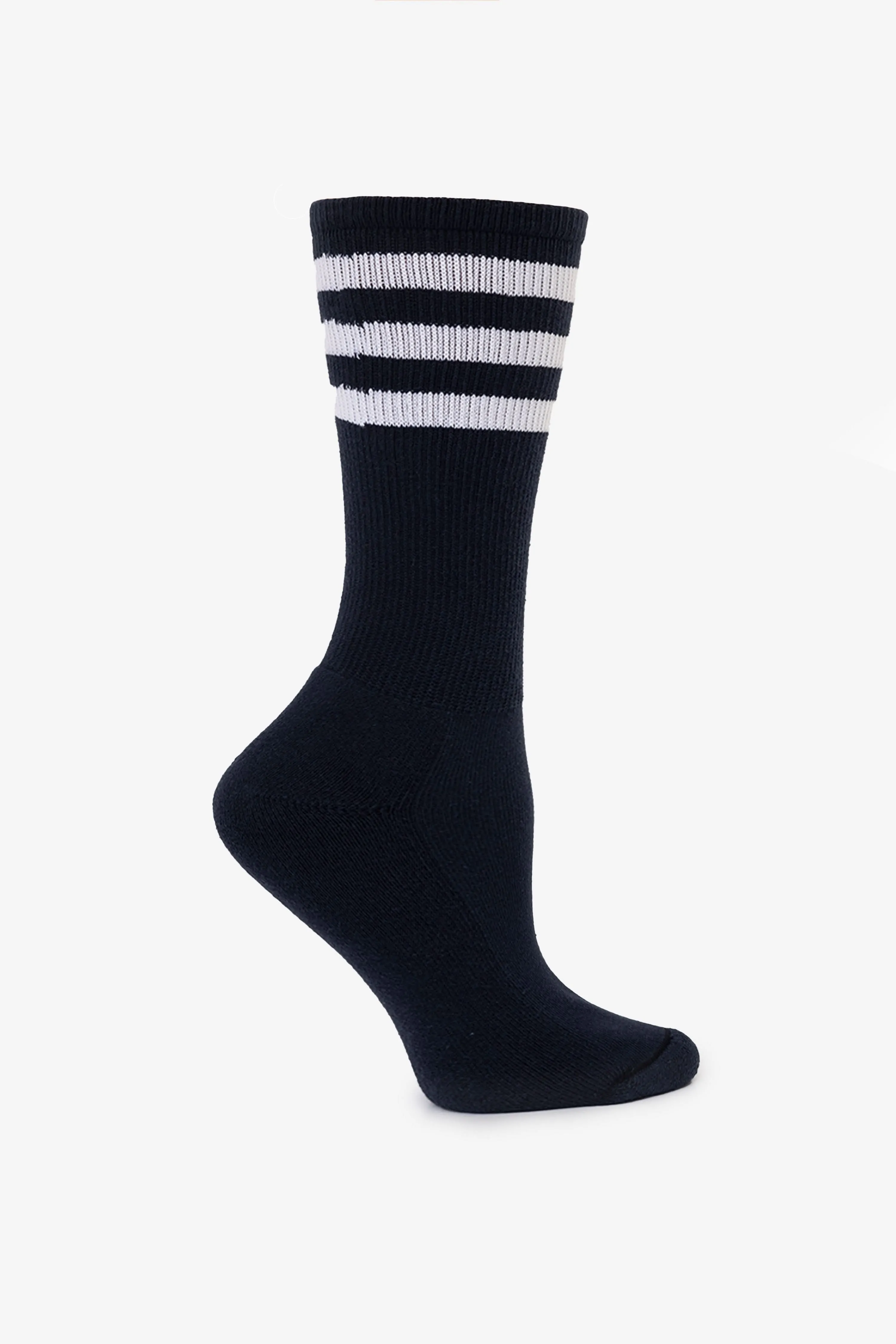 Black Friday Giveaway (2025) - CALFSOCK - Unisex 3-Stripe Calf Sock sold by los angeles apparel product image thumbnail 5