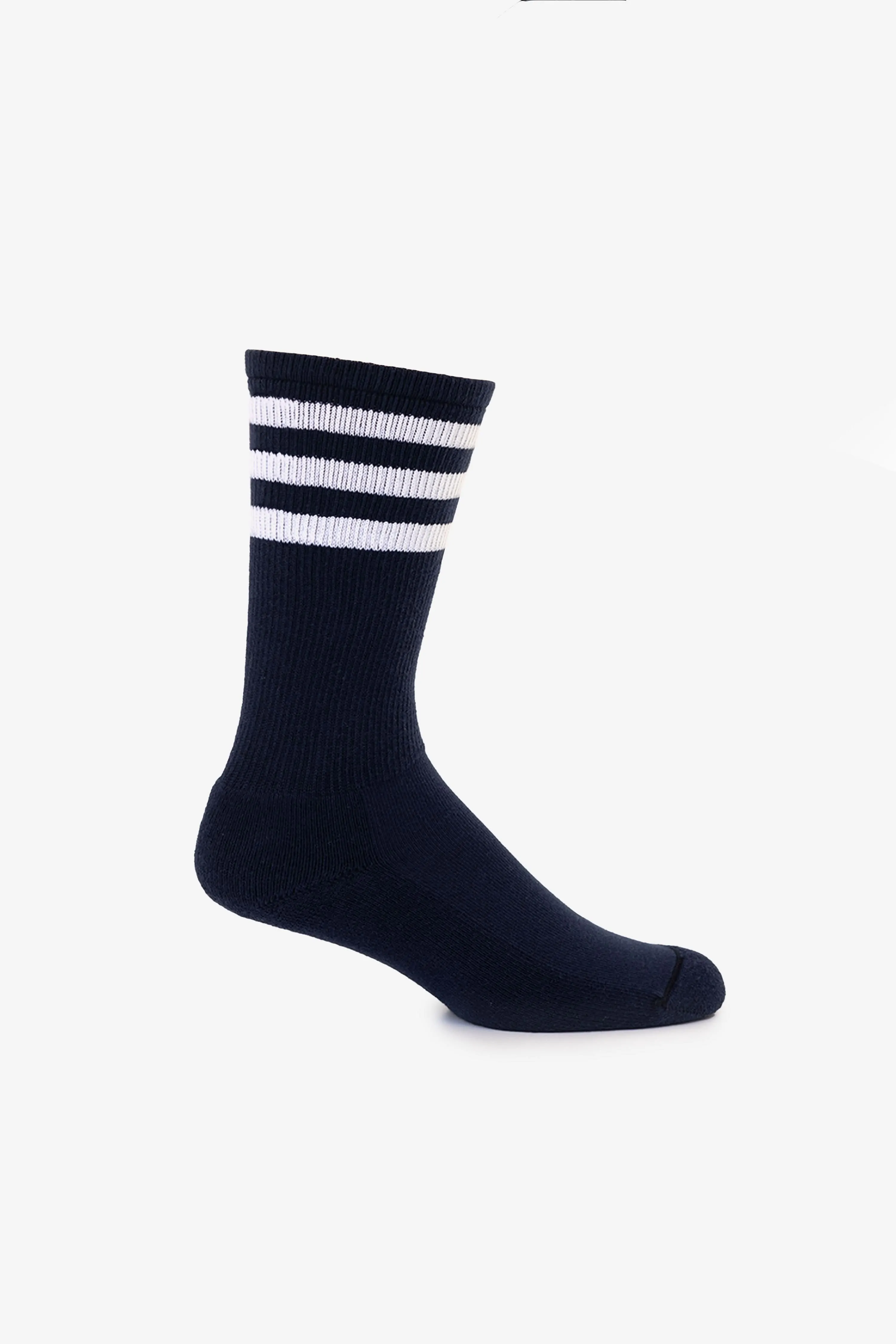 Black Friday Giveaway (2025) - CALFSOCK - Unisex 3-Stripe Calf Sock sold by los angeles apparel