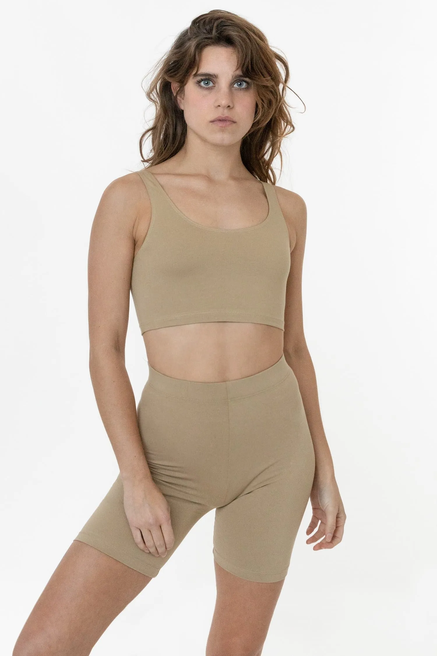 Black Friday Giveaway (2025) - 8383 - Cotton Spandex Tank Crop Top sold by los angeles apparel