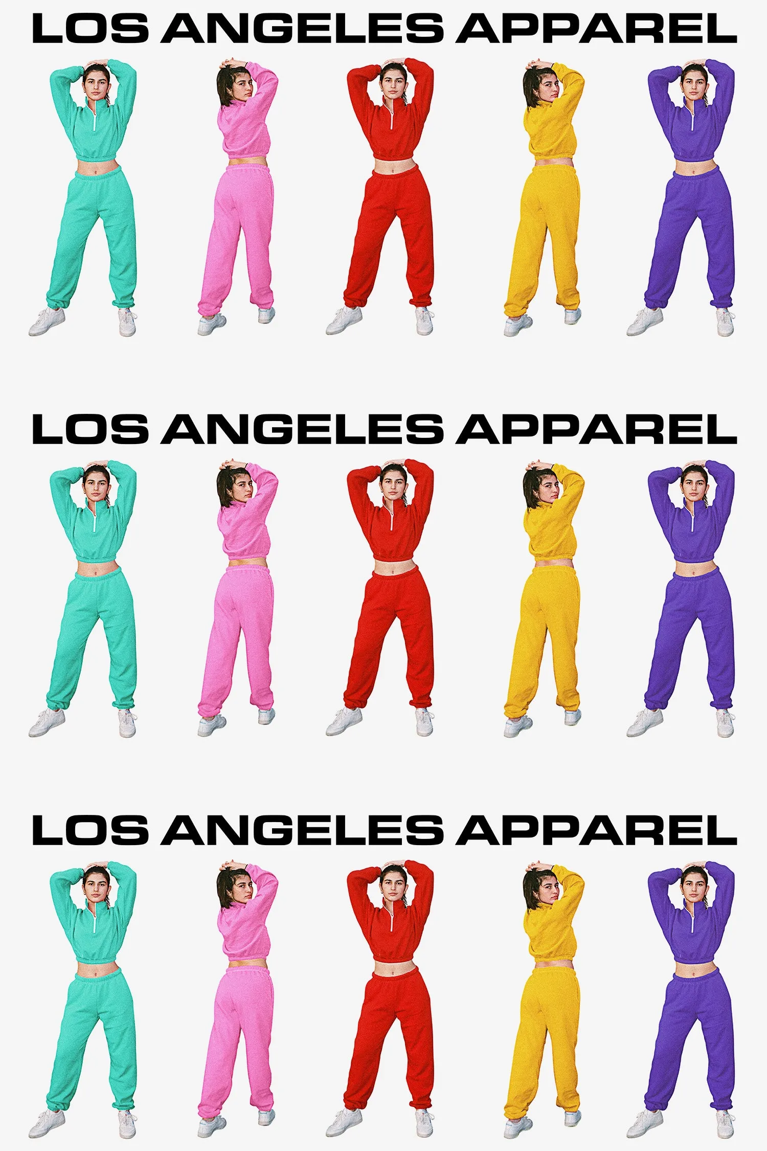 Black Friday Giveaway (2025) - F394 - Flex Fleece High Waist Sweatpant sold by los angeles apparel product image thumbnail 2