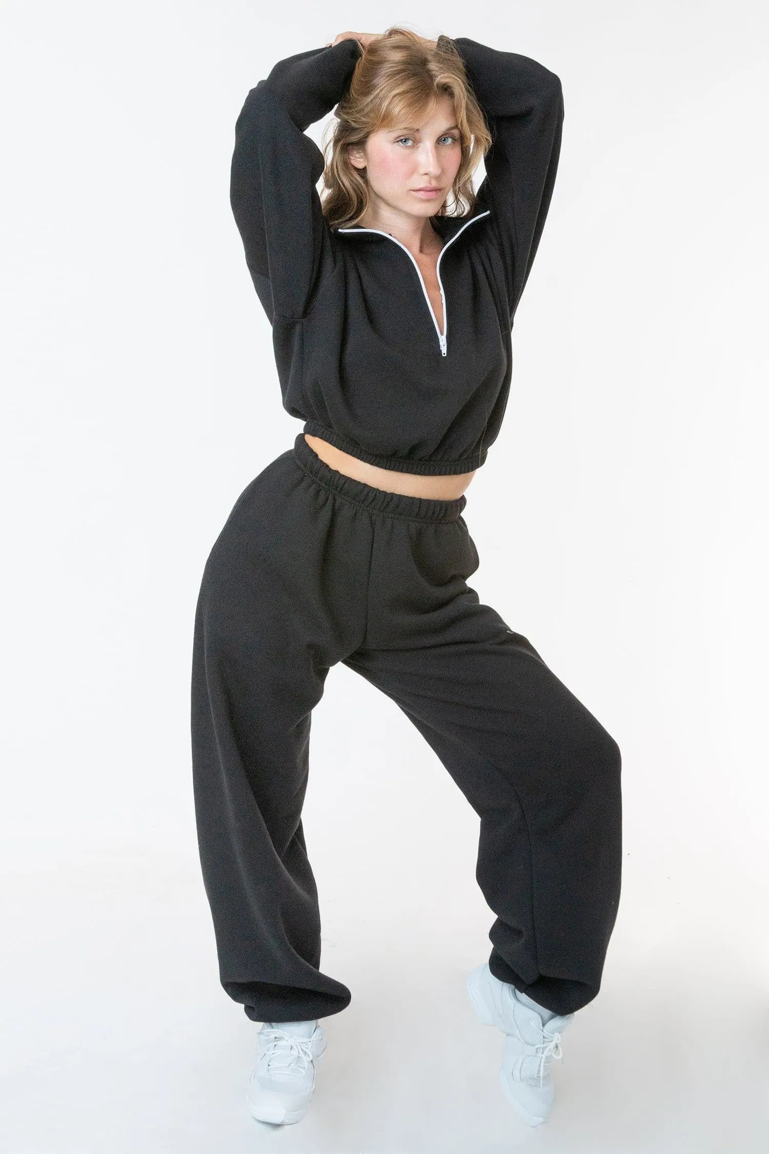 Black Friday Giveaway (2025) - F394 - Flex Fleece High Waist Sweatpant sold by los angeles apparel product image thumbnail 4