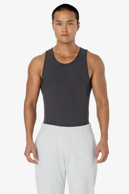 Black Friday Giveaway (2025) - 34008GD - 2x1 Cotton Spandex Rib Tank sold by los angeles apparel