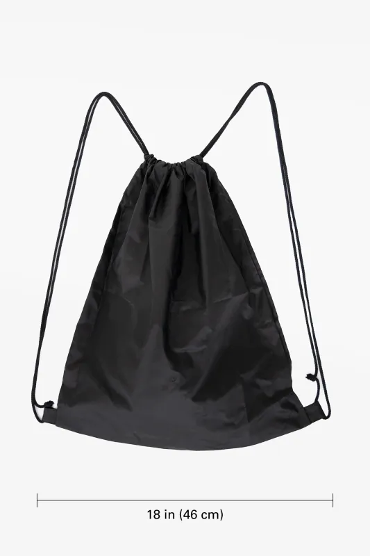 $5 Gifts - RNF09 - Lightweight Nylon Taffeta Drawstring Backpack made by los angeles apparel