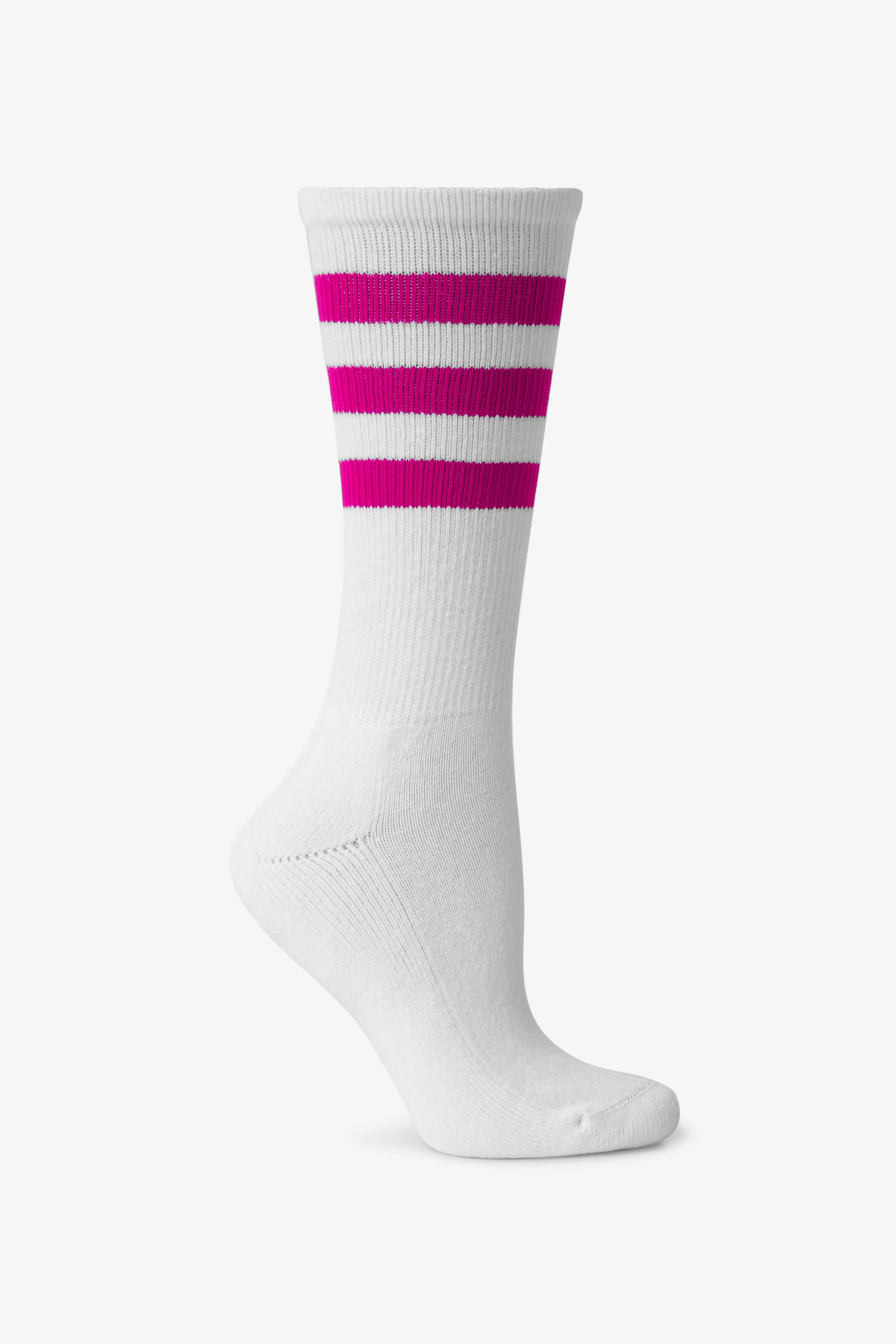 $5 Gifts - CALFSOCK - Unisex 3-Stripe Calf Sock sold by los angeles apparel