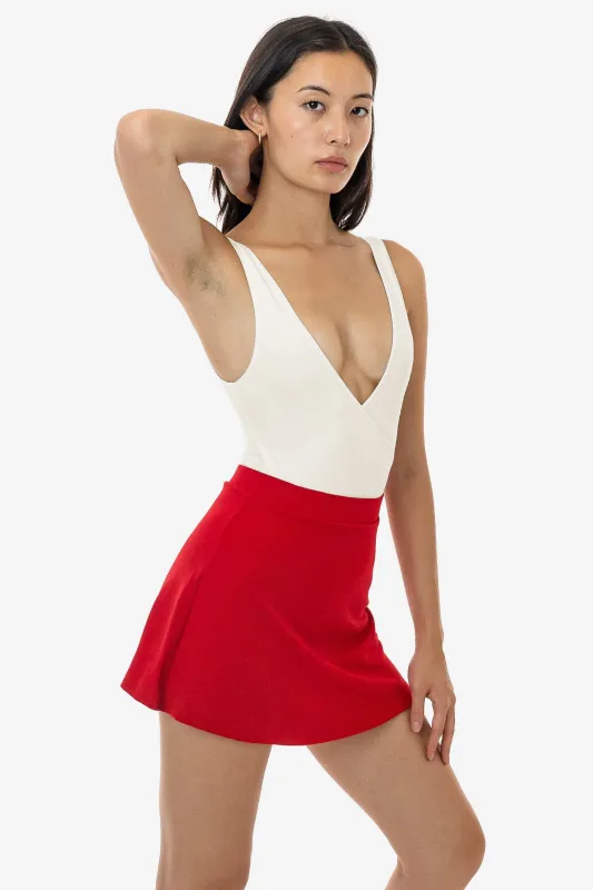 $5 Gifts - PON481 - Ponte A-Line Skort sold by los angeles apparel