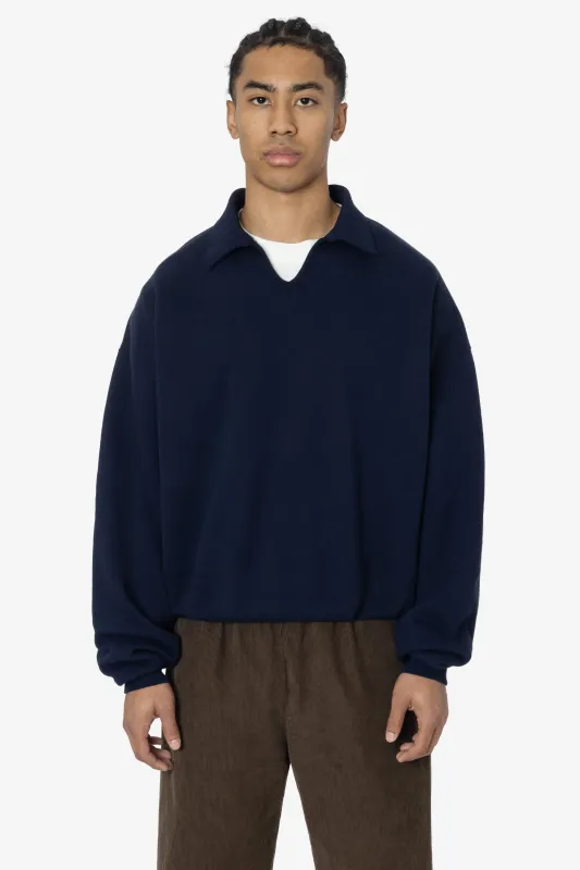 ALP412GD - Alpine Fleece Polo Pullover sold by los angeles apparel