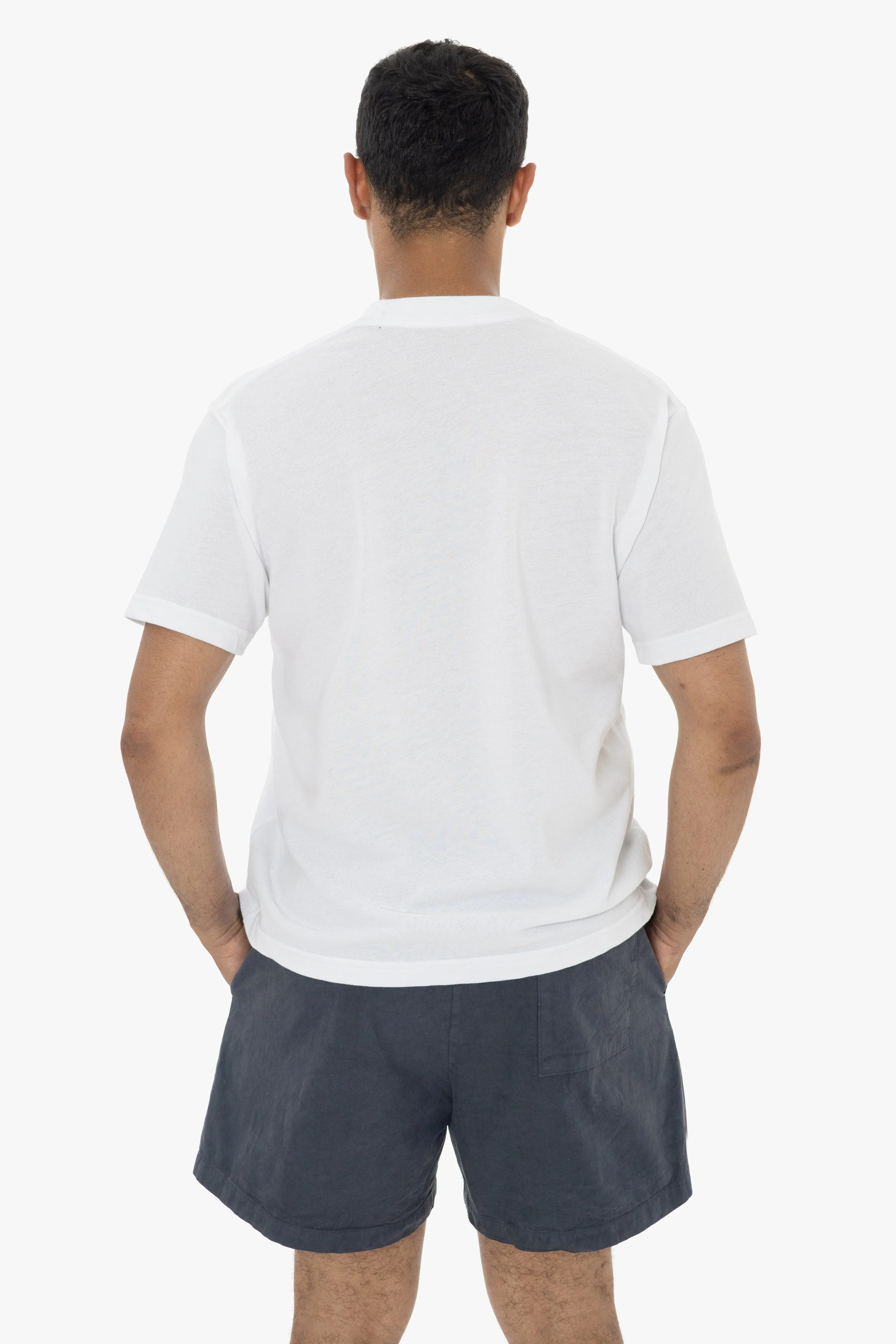 PQ30401 - 30/1 Unisex Pique T-Shirt sold by los angeles apparel product image thumbnail 2