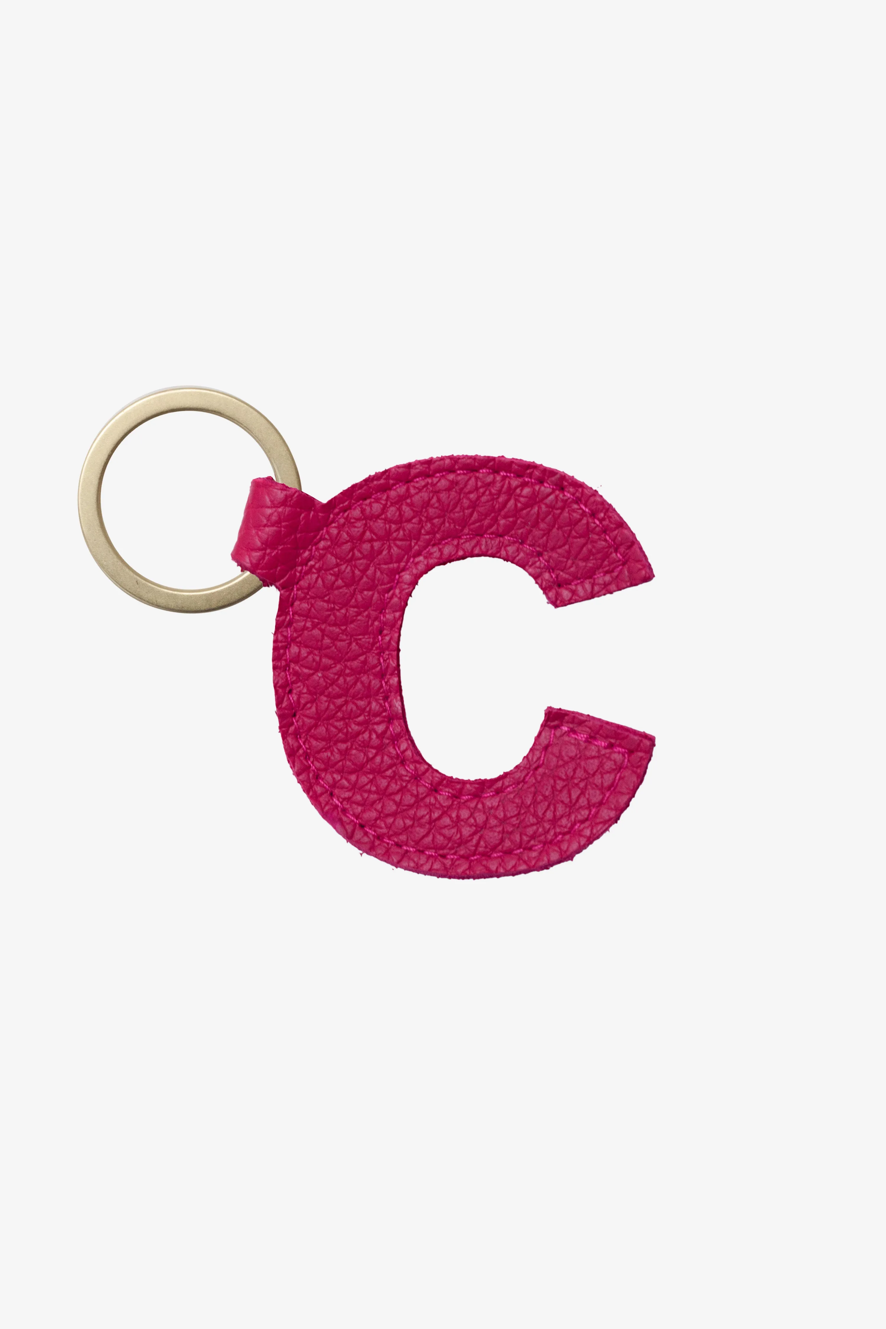 RLH520 - Leather Alphabet Keychain sold by los angeles apparel product image thumbnail 3