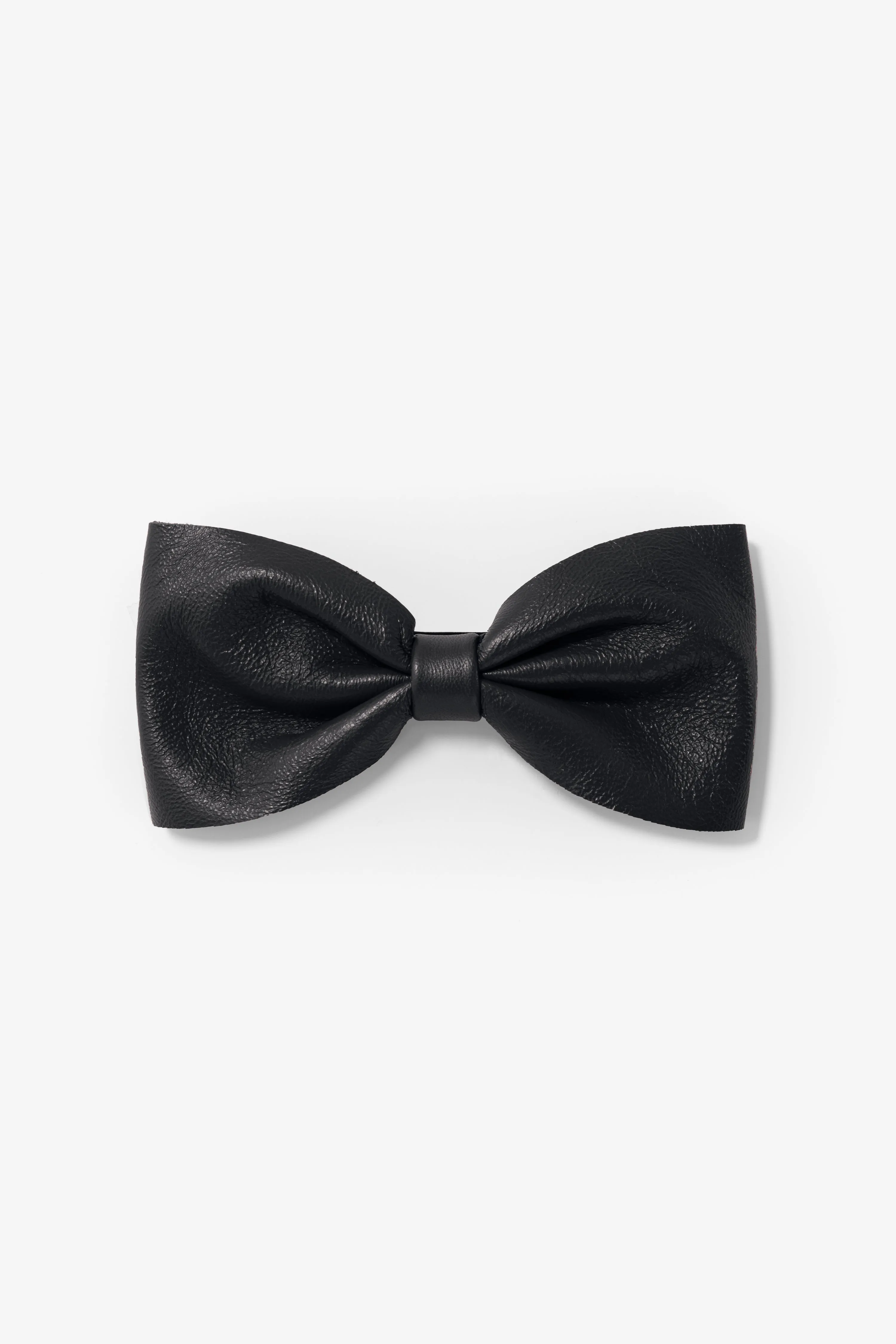 RSALH509 - Classic Leather Bow Clip sold by los angeles apparel product image thumbnail 2