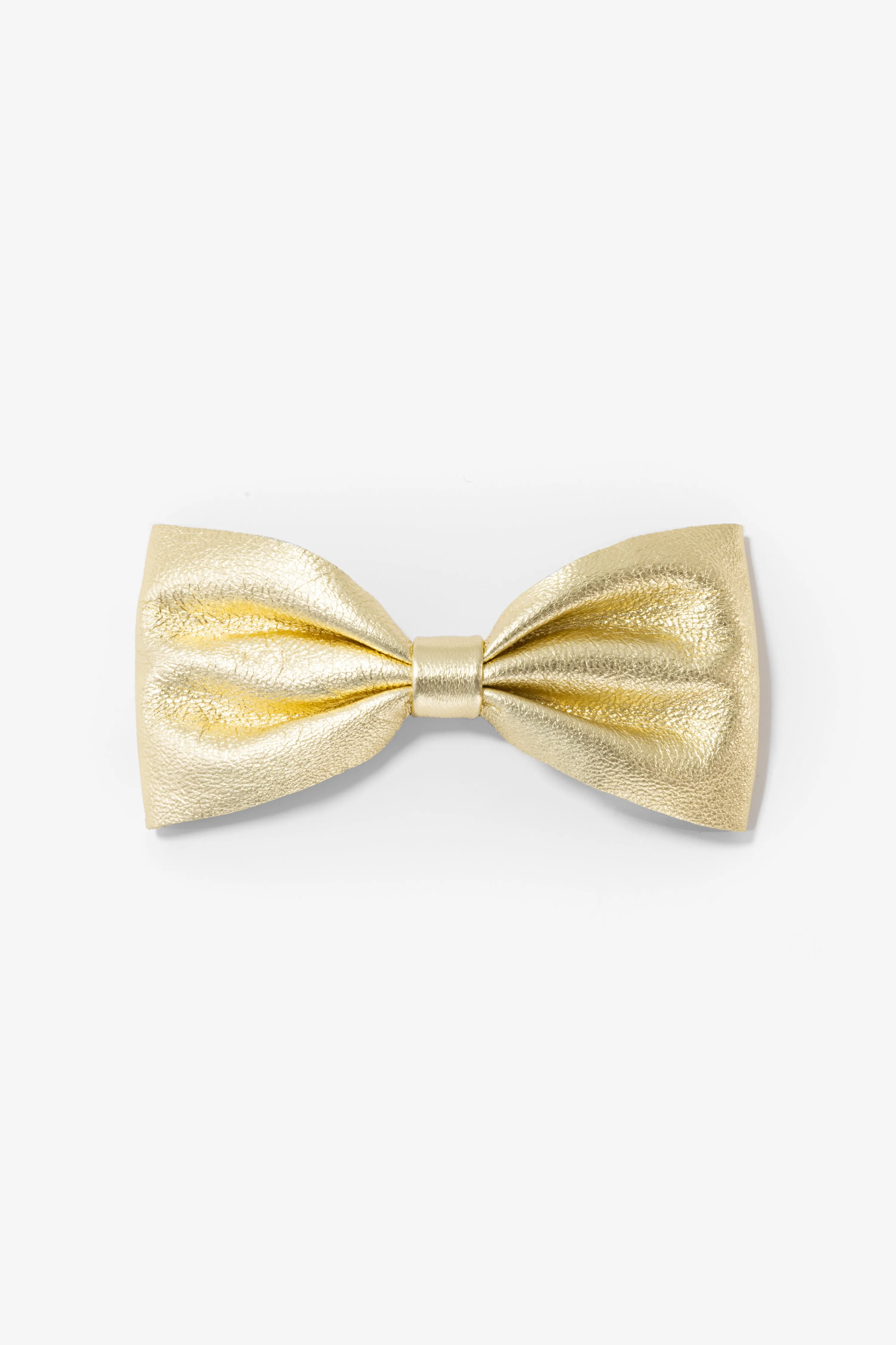 RSALH509 - Classic Leather Bow Clip sold by los angeles apparel product image thumbnail 4