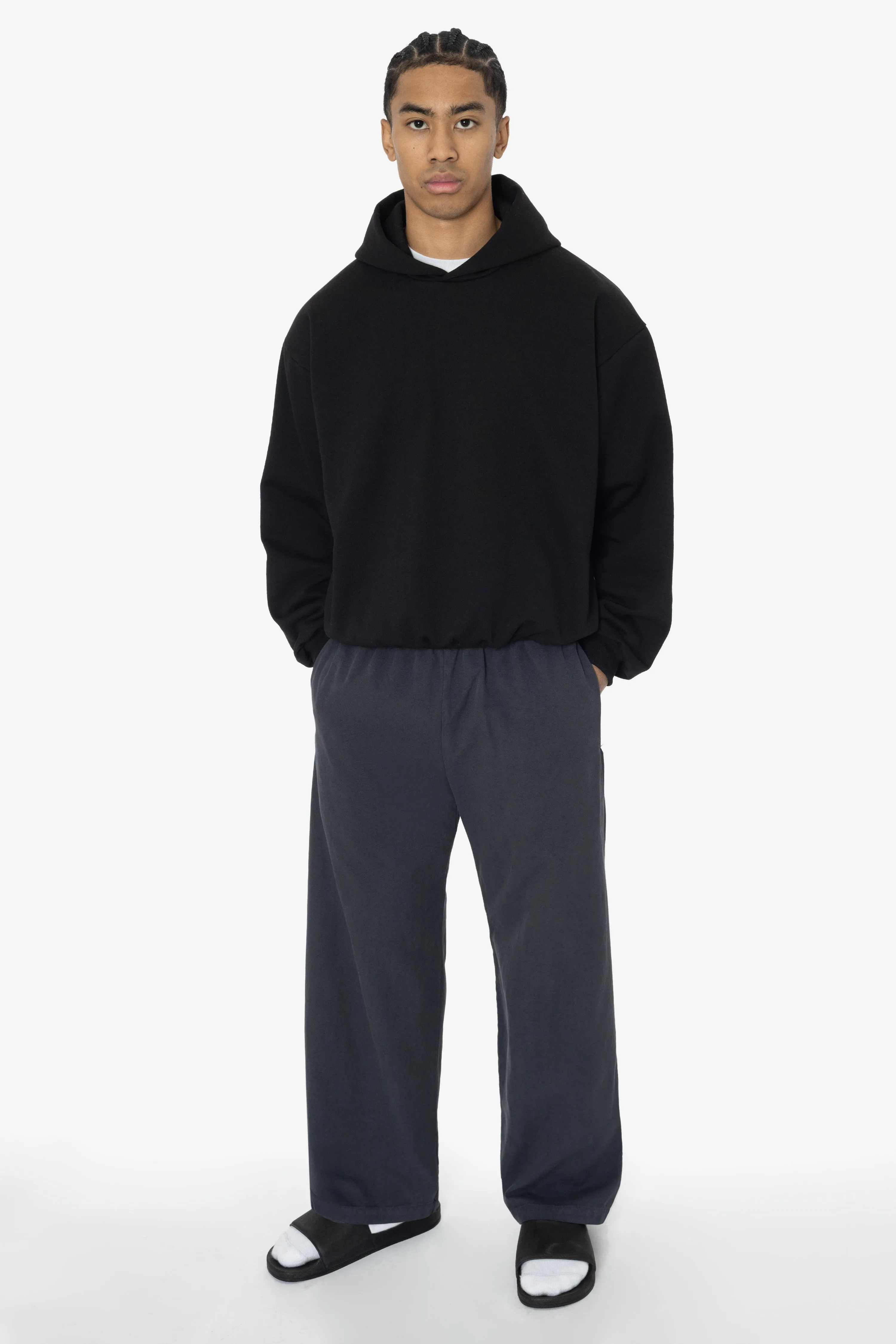 RLC05GD - 6oz Lightweight Micro Canvas Open Bottom Pants sold by los angeles apparel product image thumbnail 2