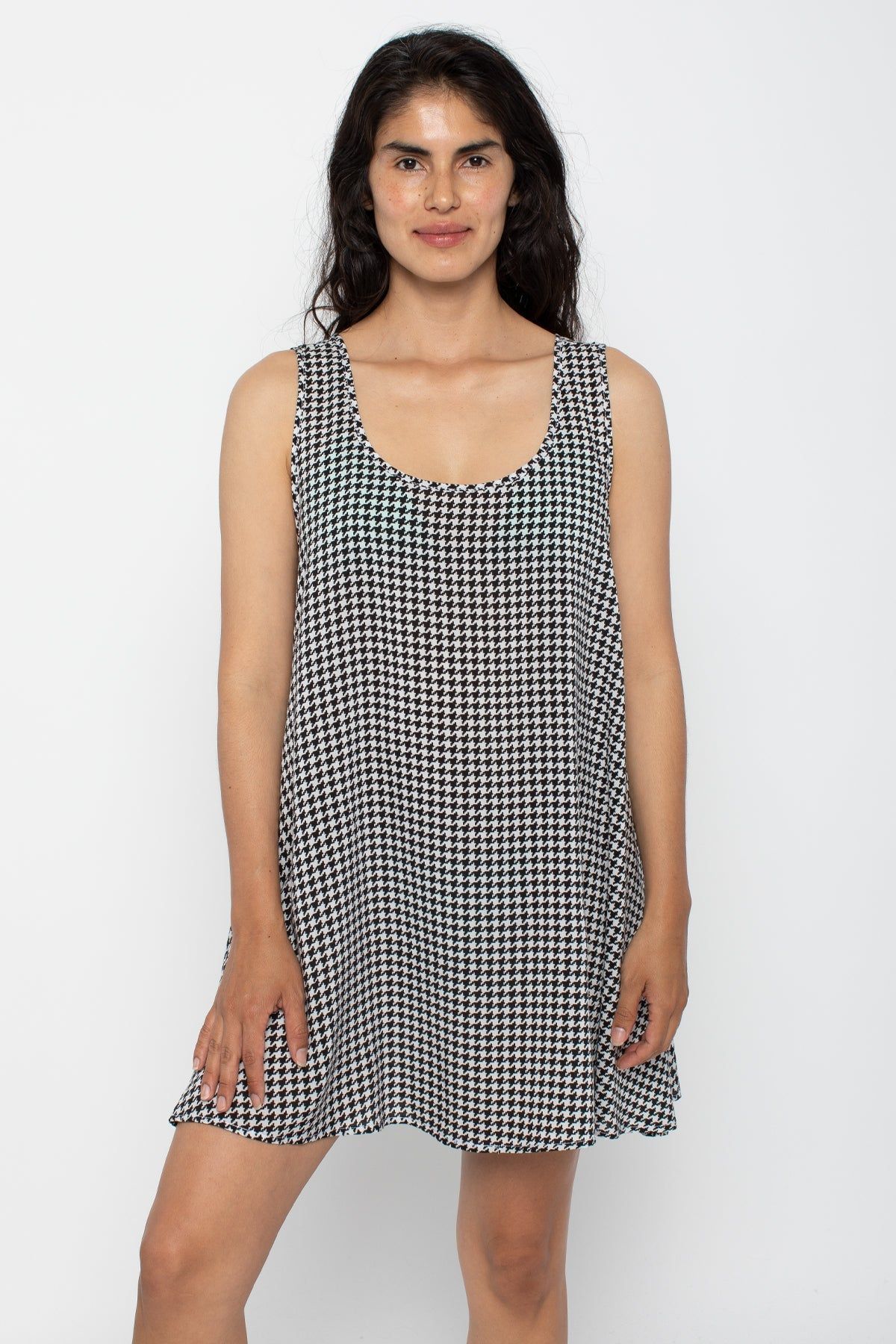 RPR03 - Rayon A-Line Mini Dress sold by los angeles apparel