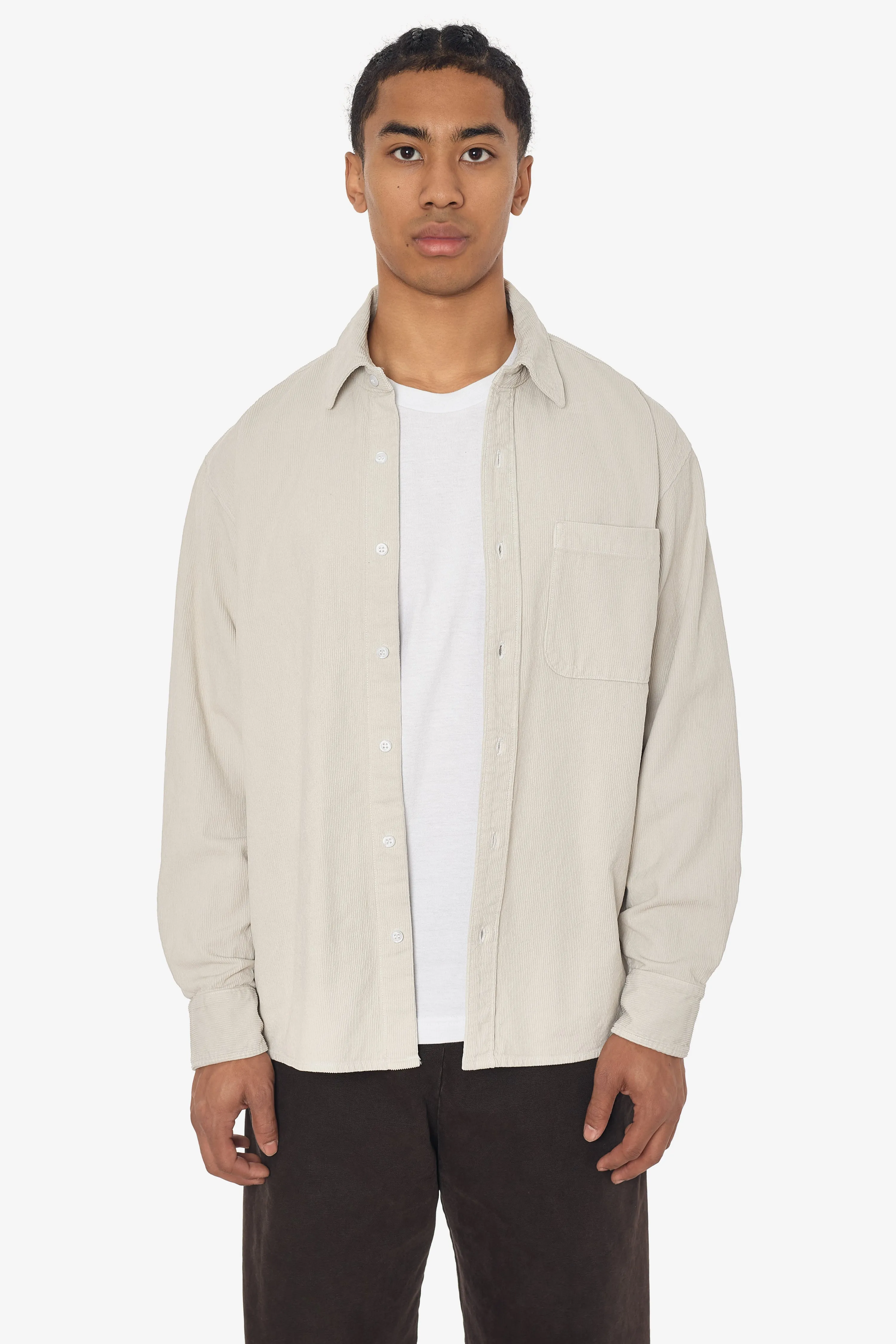 RCD402GD - Corduroy Button Down Shirt sold by los angeles apparel product image thumbnail 5