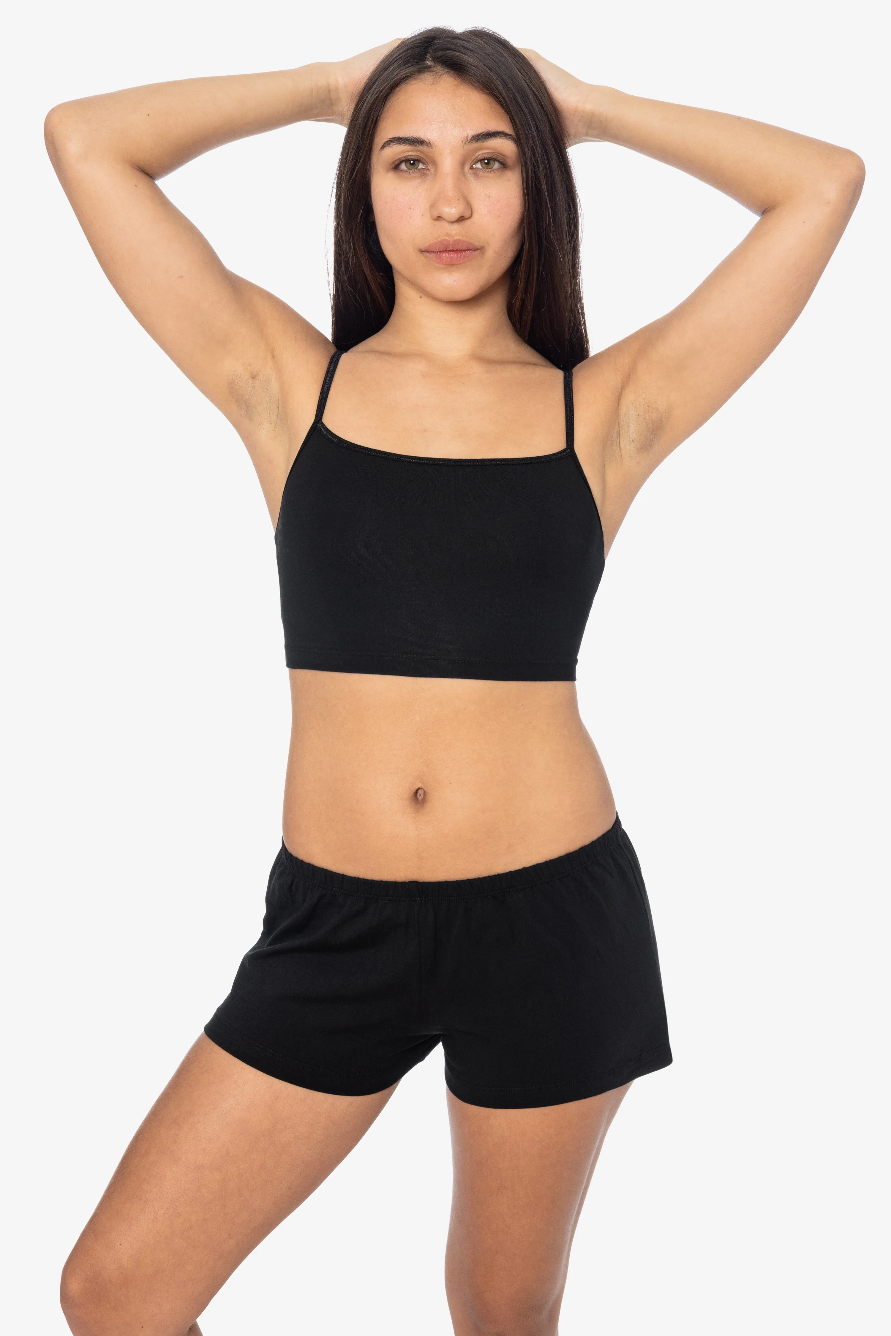 8304 - Cotton Spandex Lounge Shorts sold by los angeles apparel product image thumbnail 3