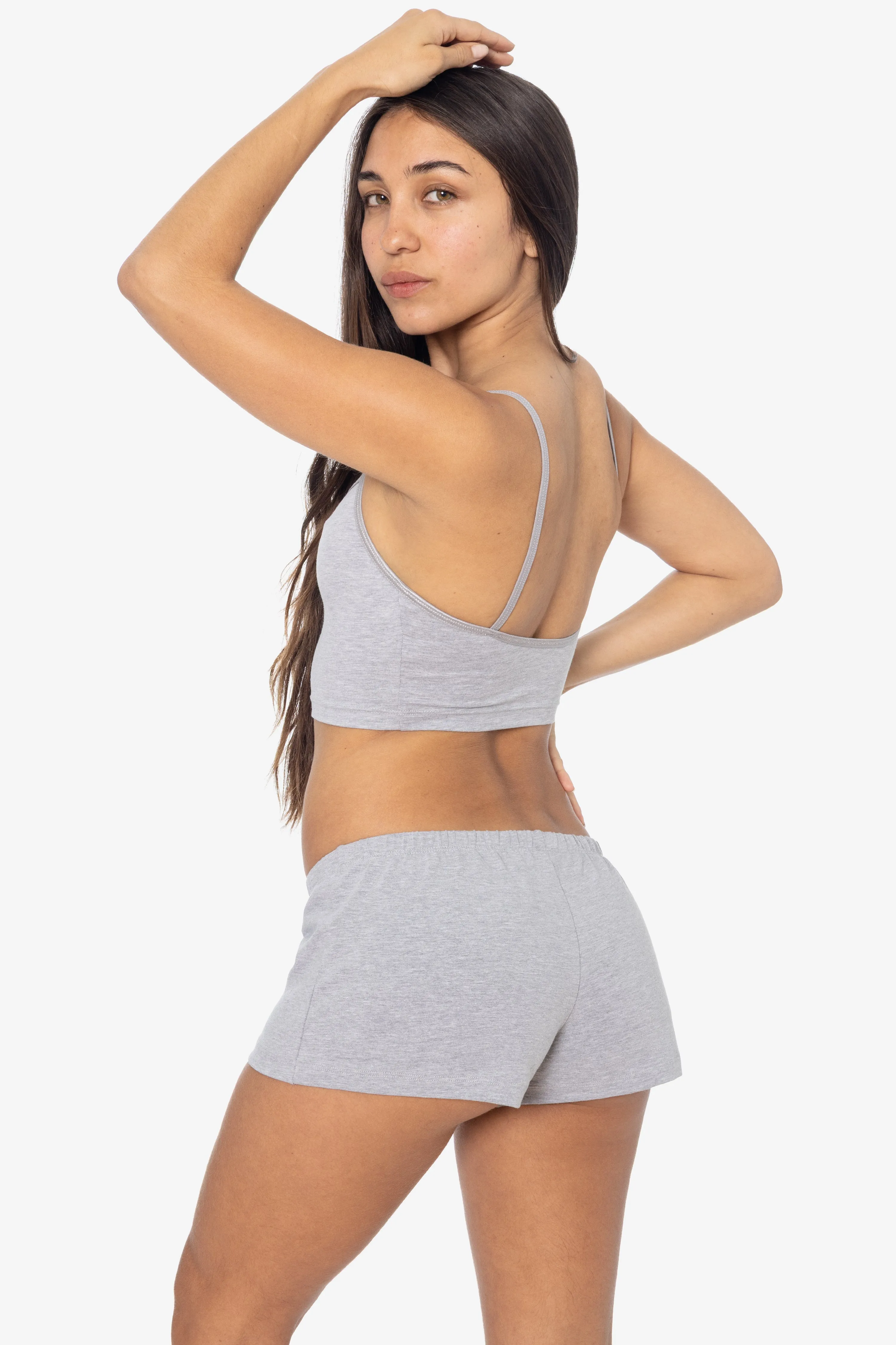8304 - Cotton Spandex Lounge Shorts sold by los angeles apparel product image thumbnail 4