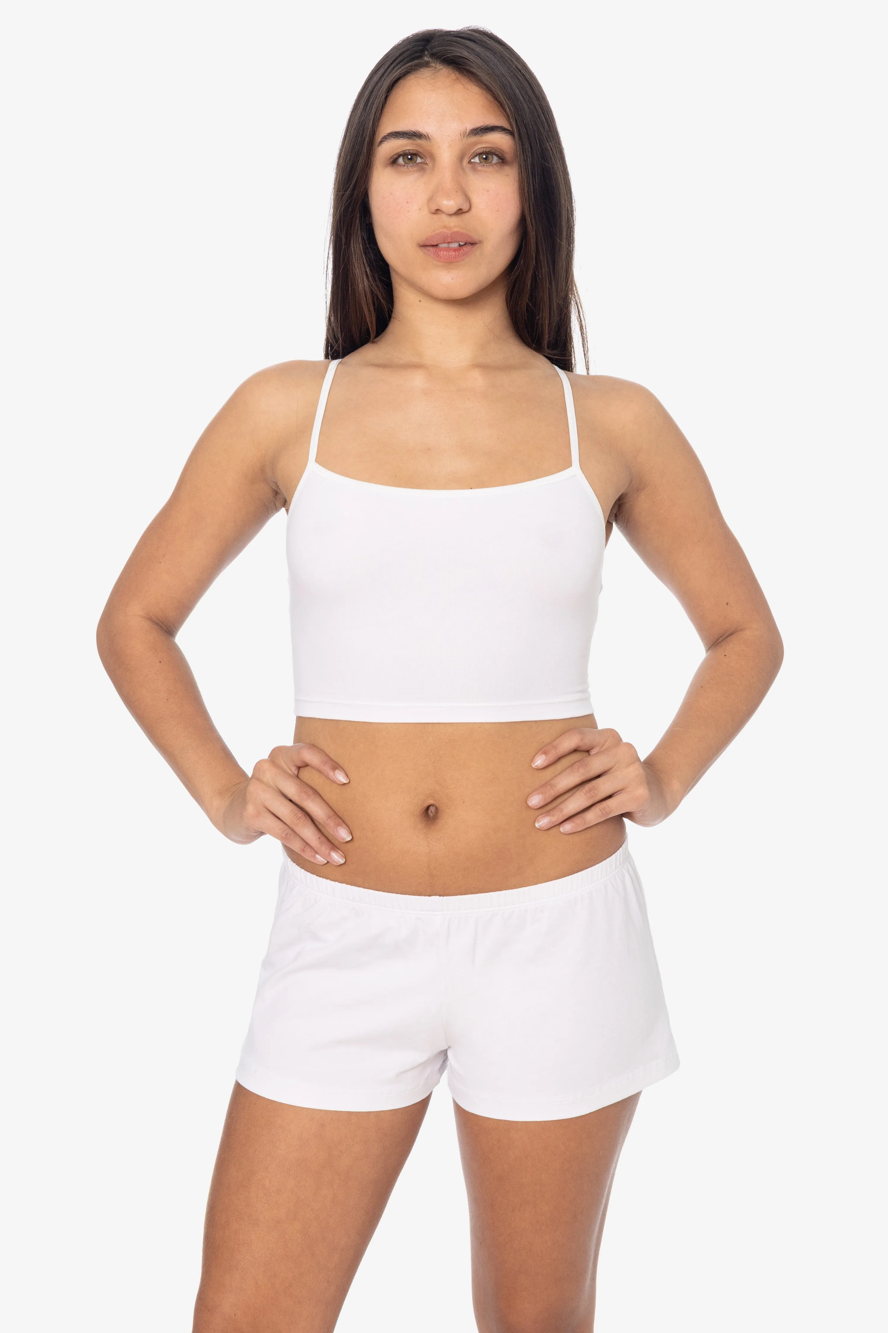 8304 - Cotton Spandex Lounge Shorts sold by los angeles apparel product image thumbnail 2