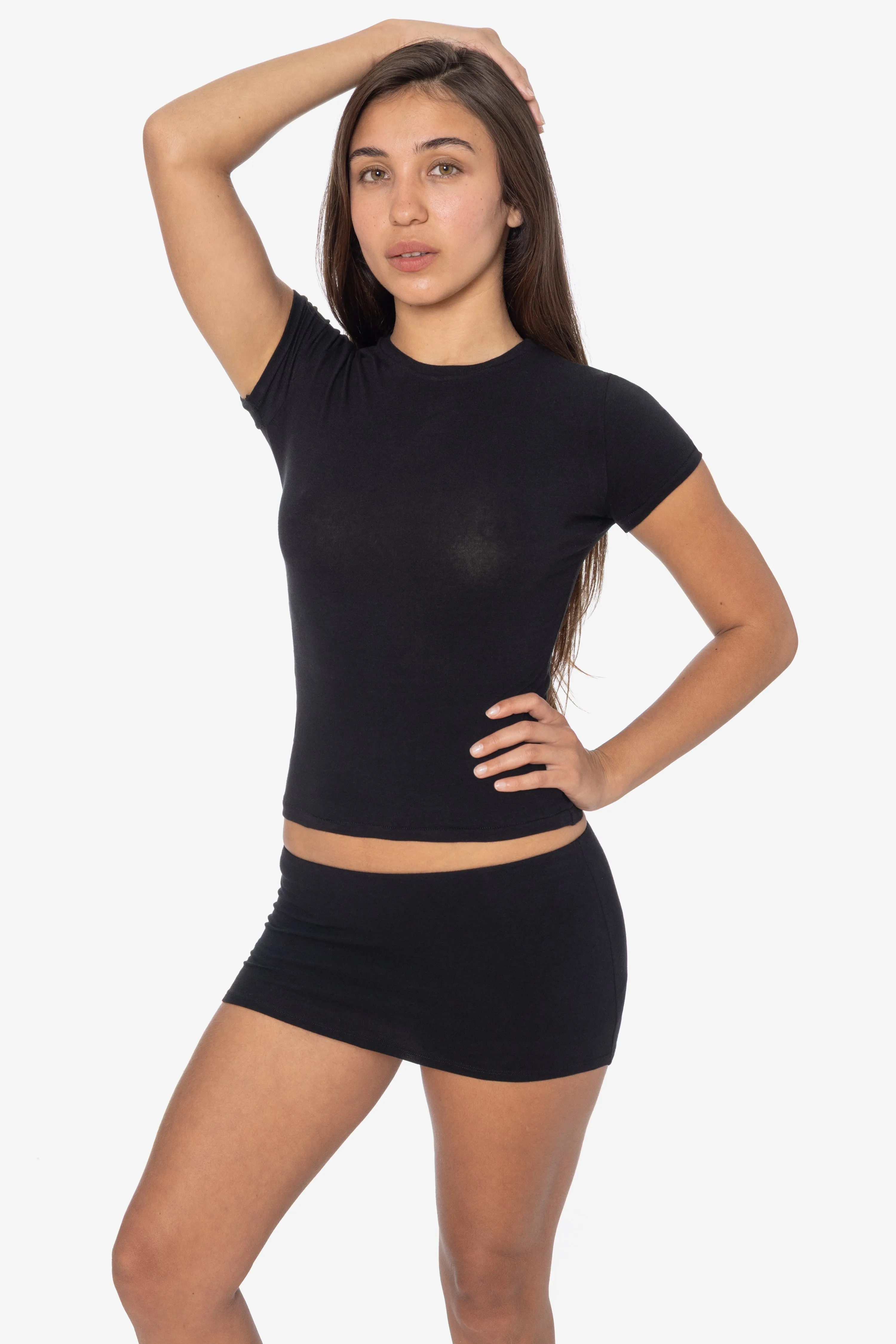 CC3084 - Cheesecloth Mini Skort sold by los angeles apparel product image thumbnail 2