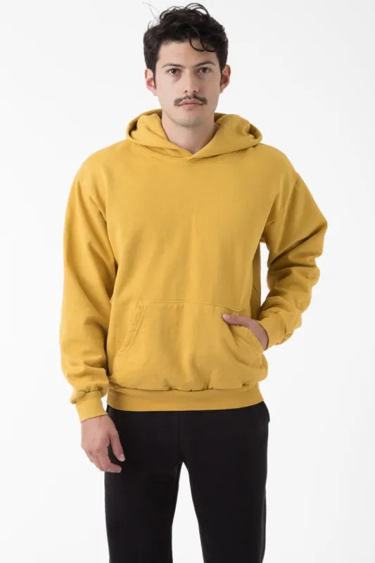 HF09GD - Garment Dye 14oz. Heavy Fleece Hooded Pullover Sweatshirt sold by los angeles apparel