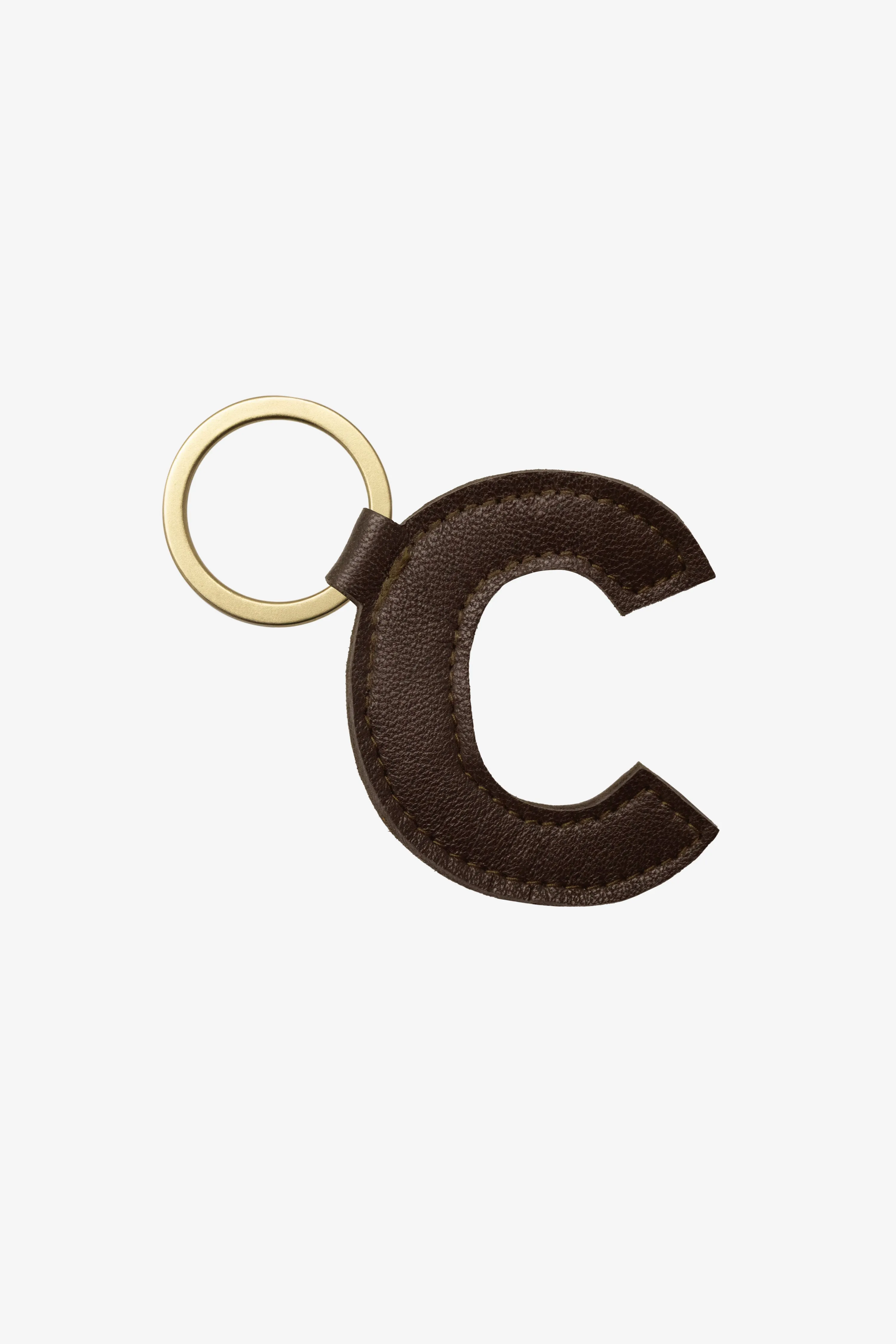 RLH520 - Leather Alphabet Keychain sold by los angeles apparel product image thumbnail 3