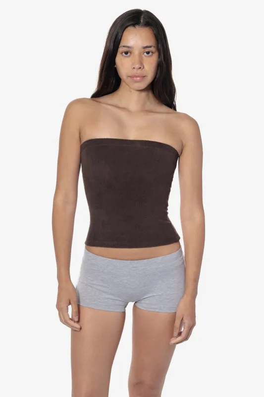 RLT3093 - Loop Terry Full-Length Tube Top made by los angeles apparel