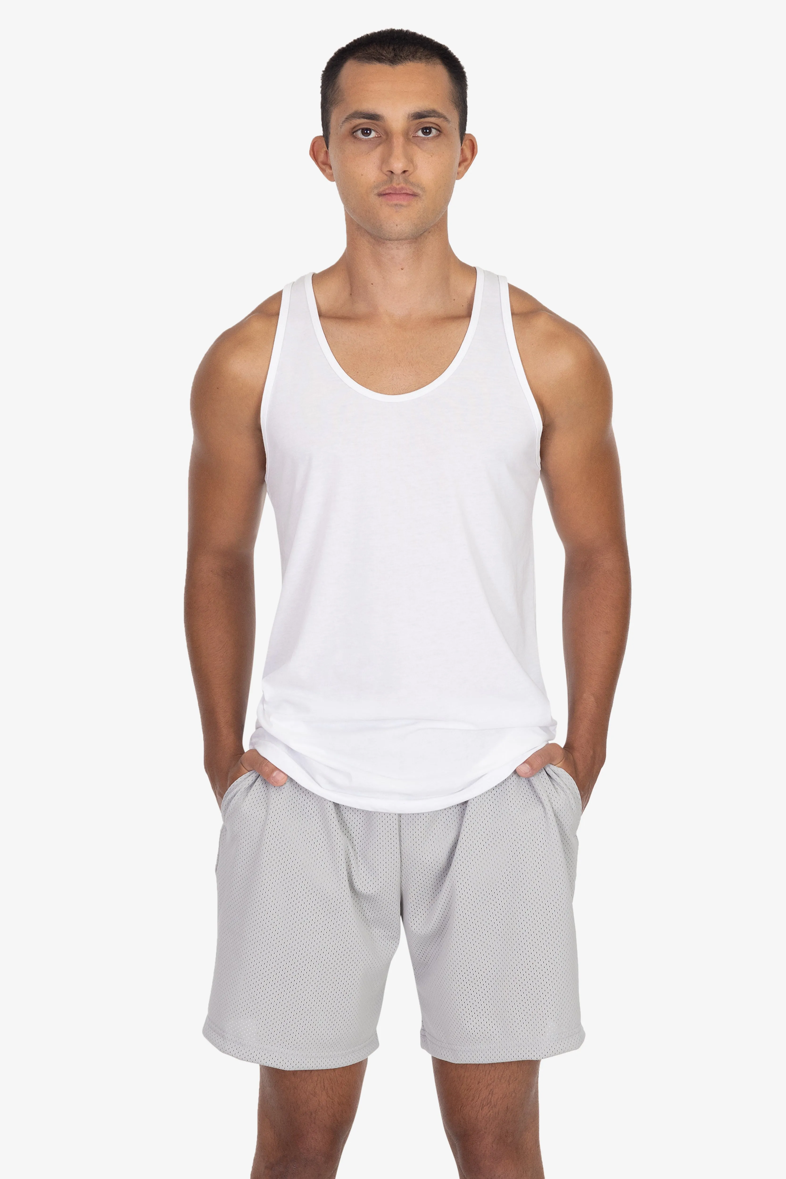 FF08 Unisex - Poly-Cotton Unisex Tank Top - Free with orders $80+ sold by los angeles apparel
