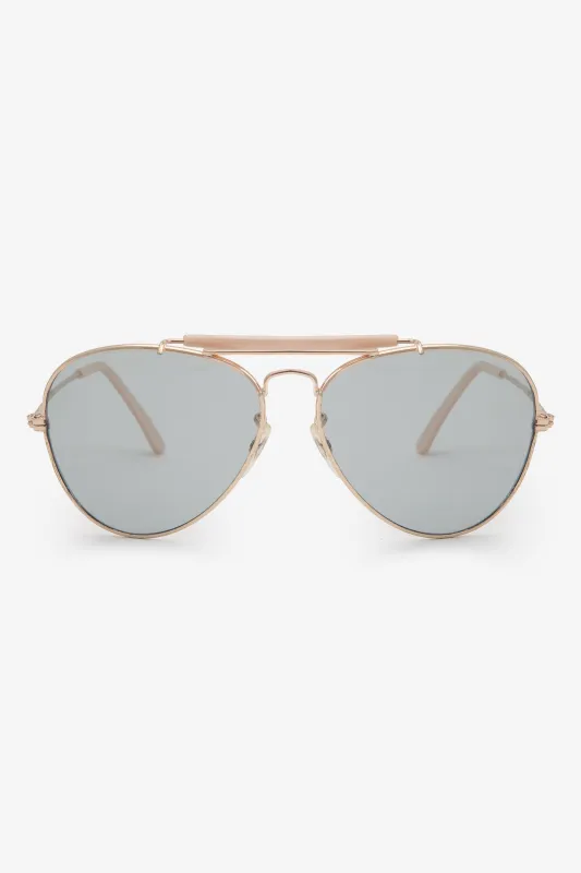SGVN138 - THOMPSON AVIATOR SUNGLASSES made by los angeles apparel