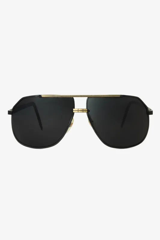 SGVN137 - DARK METAL AVIATOR SUNGLASSES made by los angeles apparel