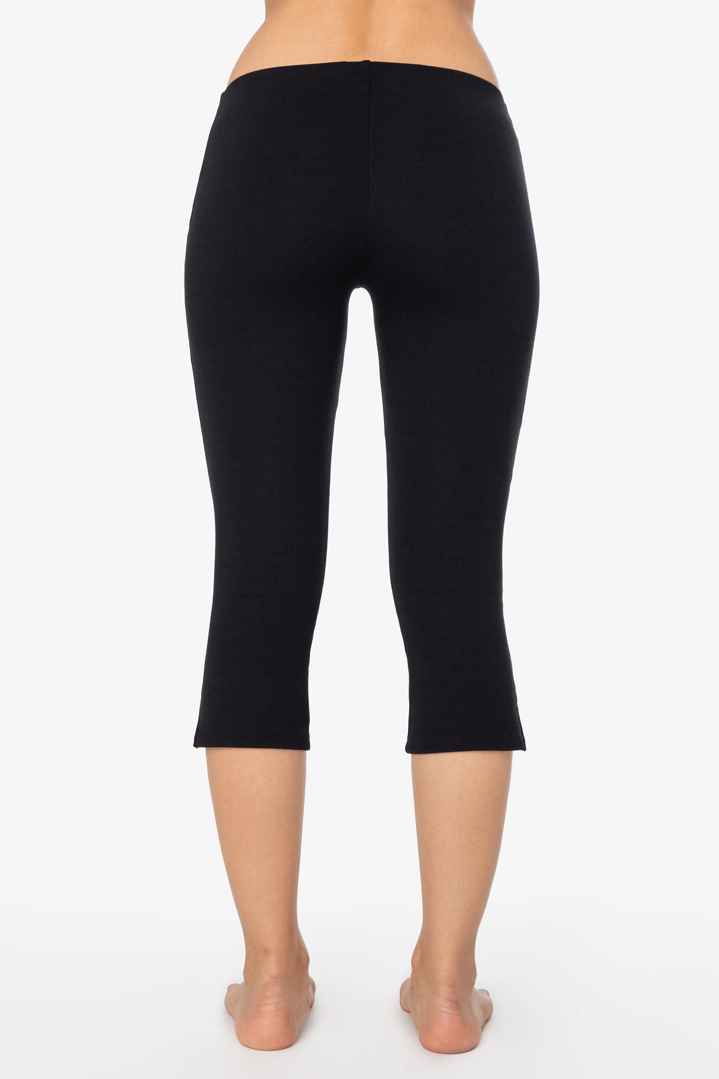 PON3226 - Ponte Low Rise Capri sold by los angeles apparel product image thumbnail 3