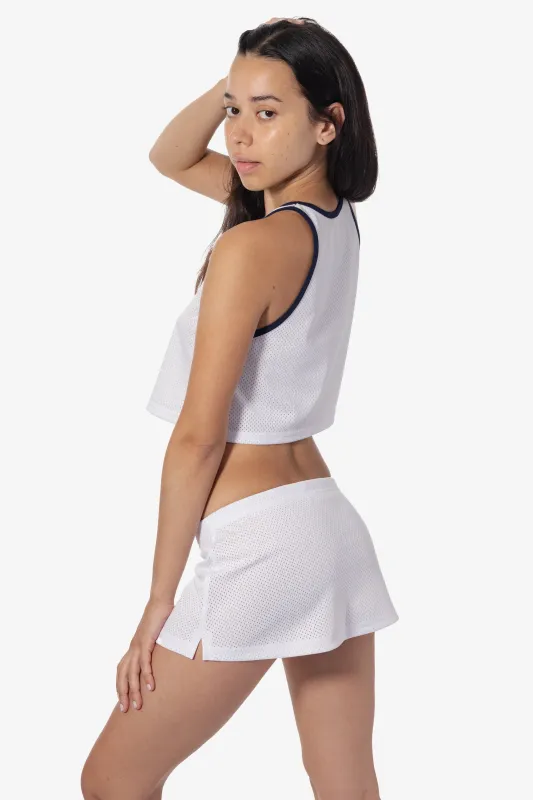 PRM385 - Pro Mesh Sporty Mini Skirt made by los angeles apparel