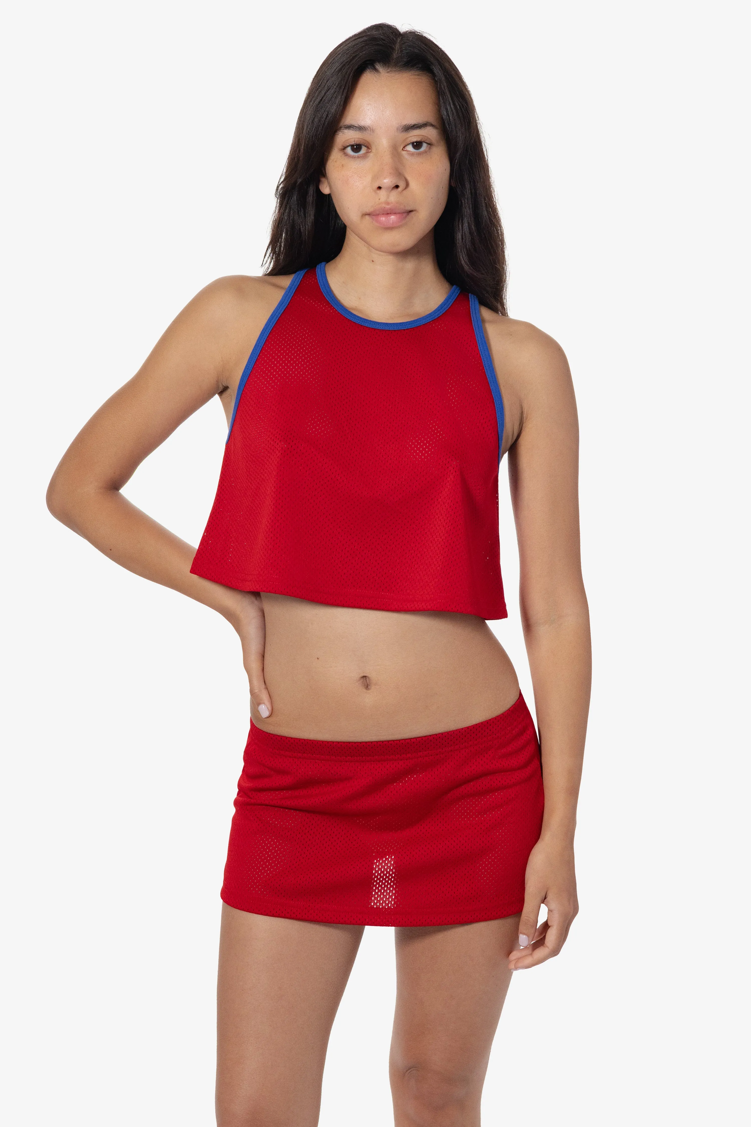 PRM385 - Pro Mesh Sporty Mini Skirt sold by los angeles apparel product image thumbnail 5