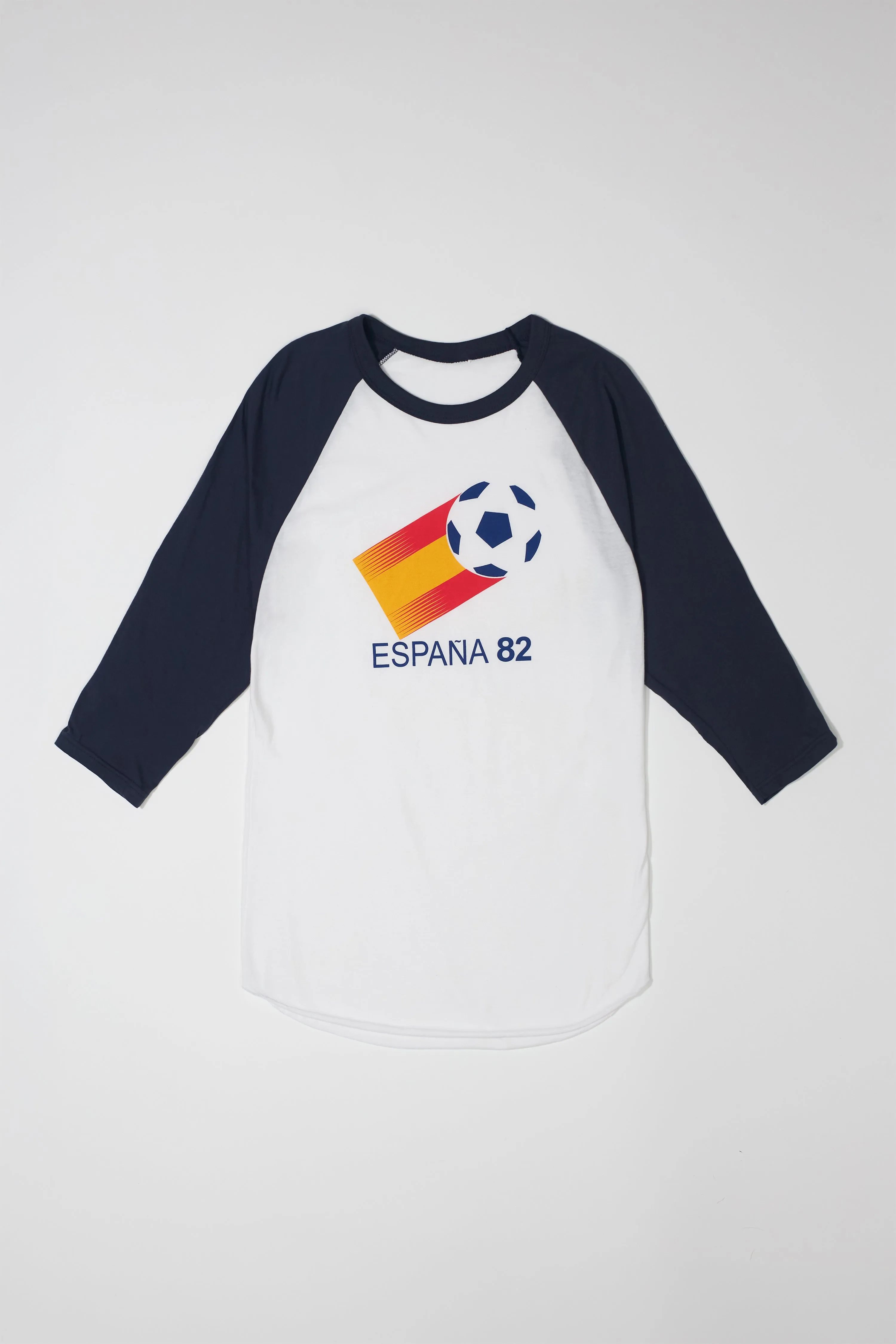 White/Navy ESPAÑA ‘82 Raglan sold by los angeles apparel product image thumbnail 2