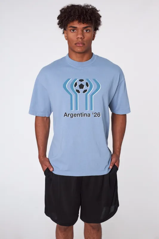 Argentina Classic Tee made by los angeles apparel