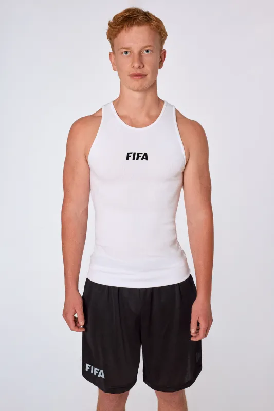 Fifa 2x1 Tank White made by los angeles apparel
