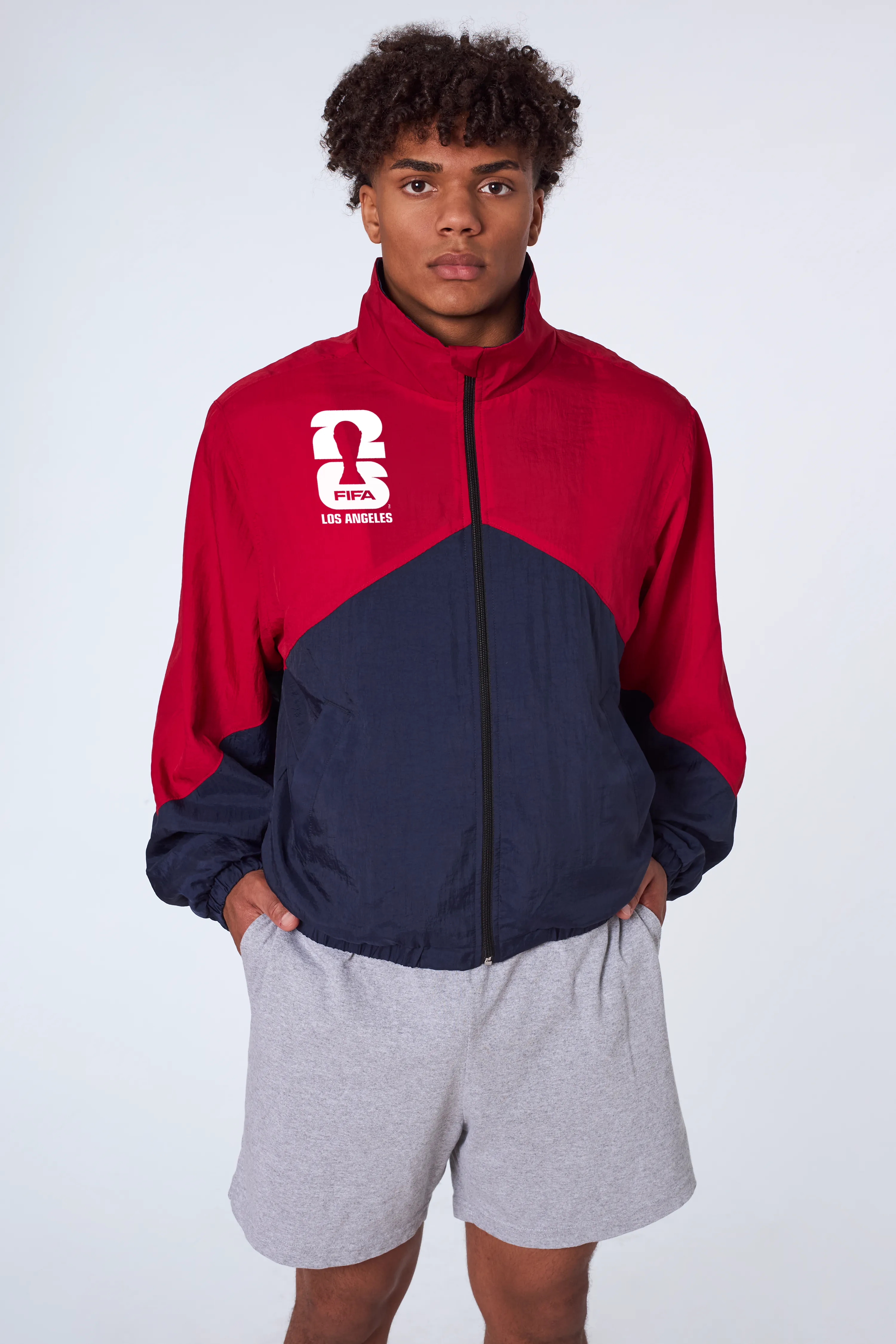 Fifa USA Crinkle Jacket sold by los angeles apparel