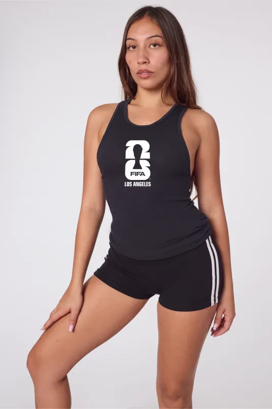 Fifa Rib Tank made by los angeles apparel