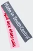 JQSCARF19 - Label Scarf sold by los angeles apparel