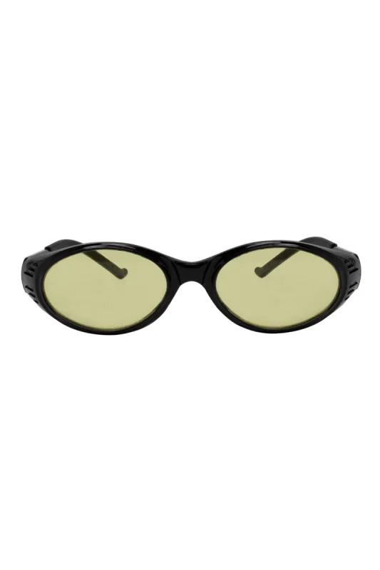 SGVN47 - Unisex Cyber Dance Yellow Sunglasses sold by los angeles apparel