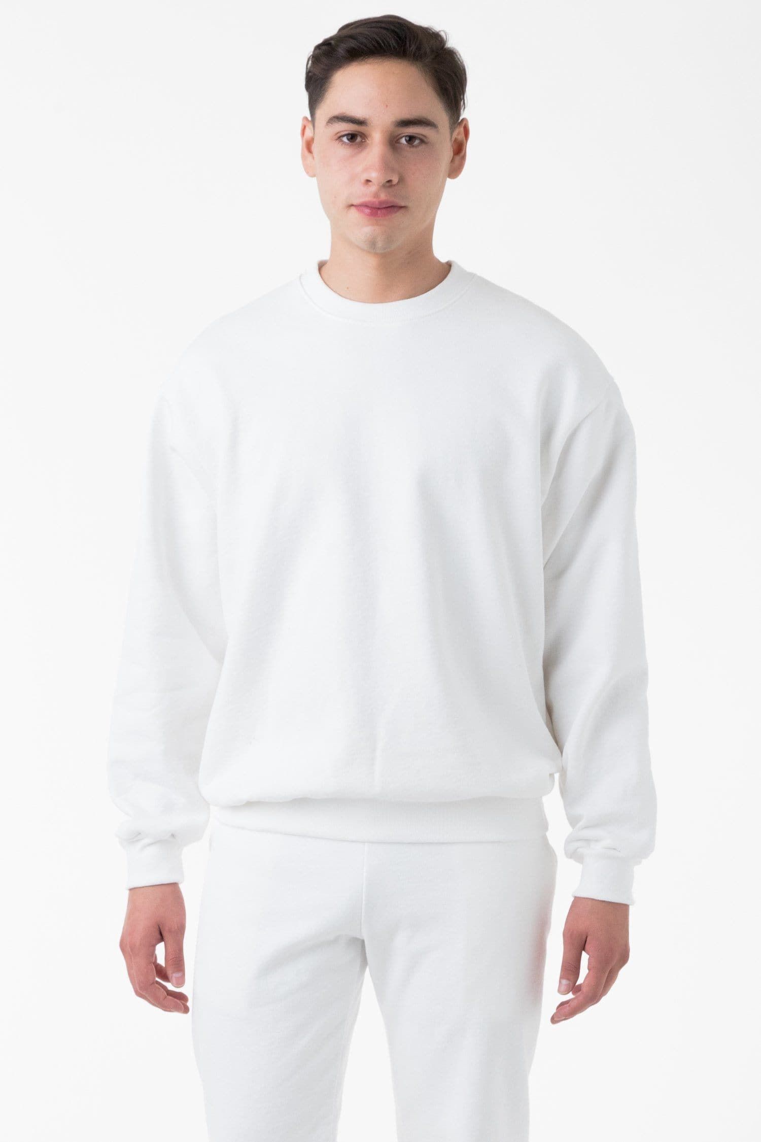 HF-07 - 14oz. Heavy Fleece Pullover Crewneck Sweatshirt sold by los angeles apparel product image thumbnail 4