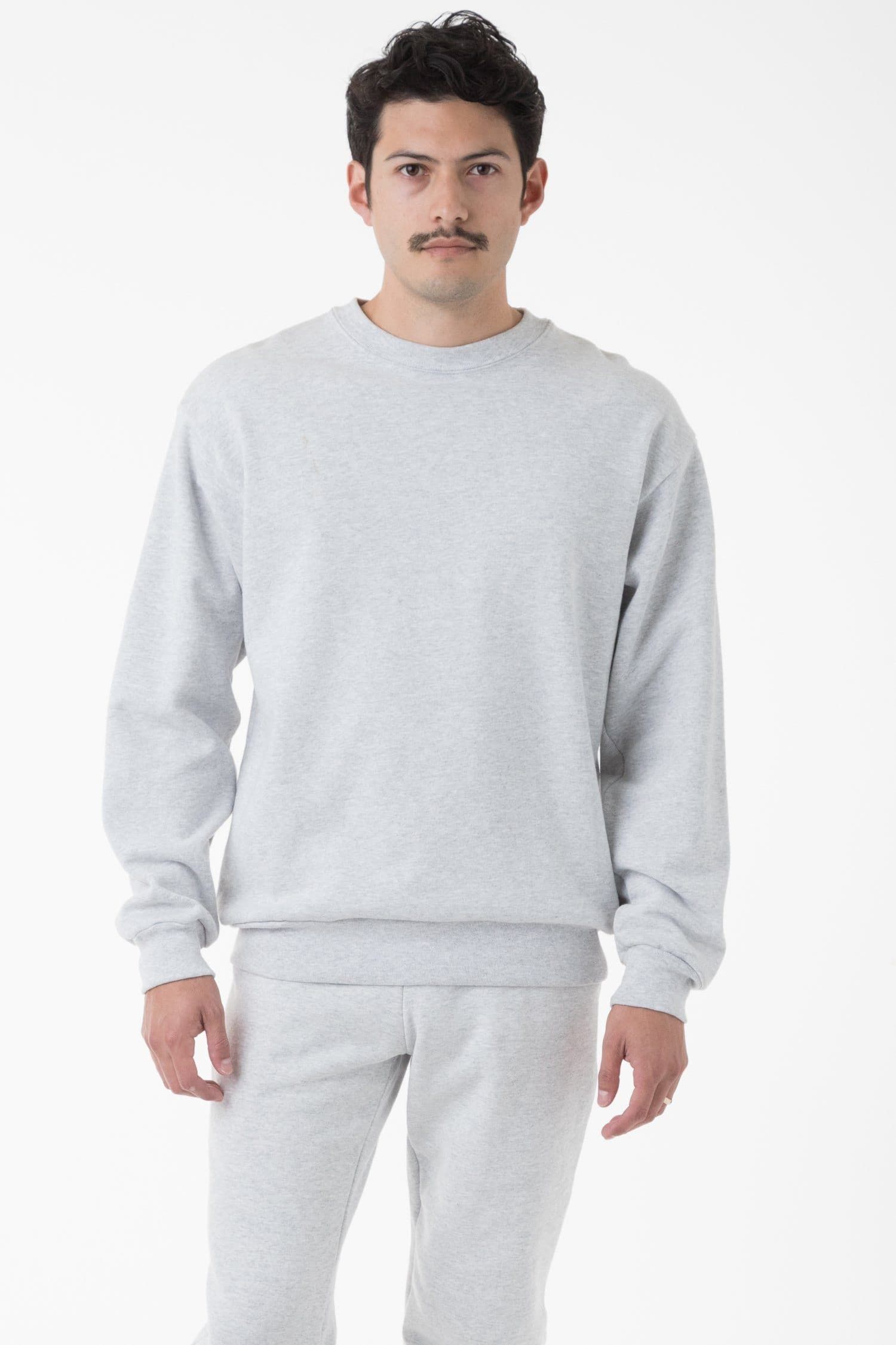 HF-07 - 14oz. Heavy Fleece Pullover Crewneck Sweatshirt sold by los angeles apparel product image thumbnail 2