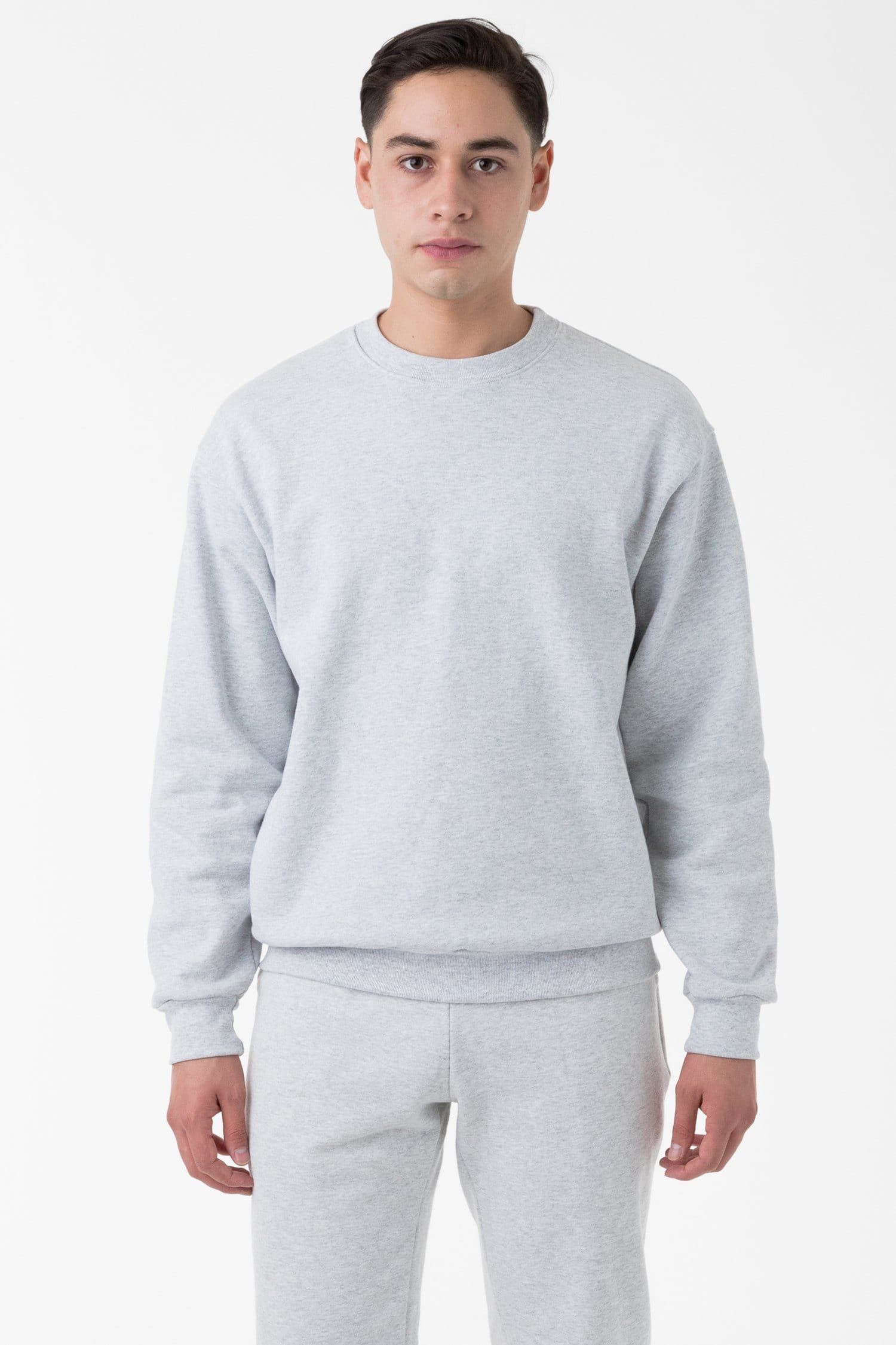 HF-07 - 14oz. Heavy Fleece Pullover Crewneck Sweatshirt sold by los angeles apparel product image thumbnail 3
