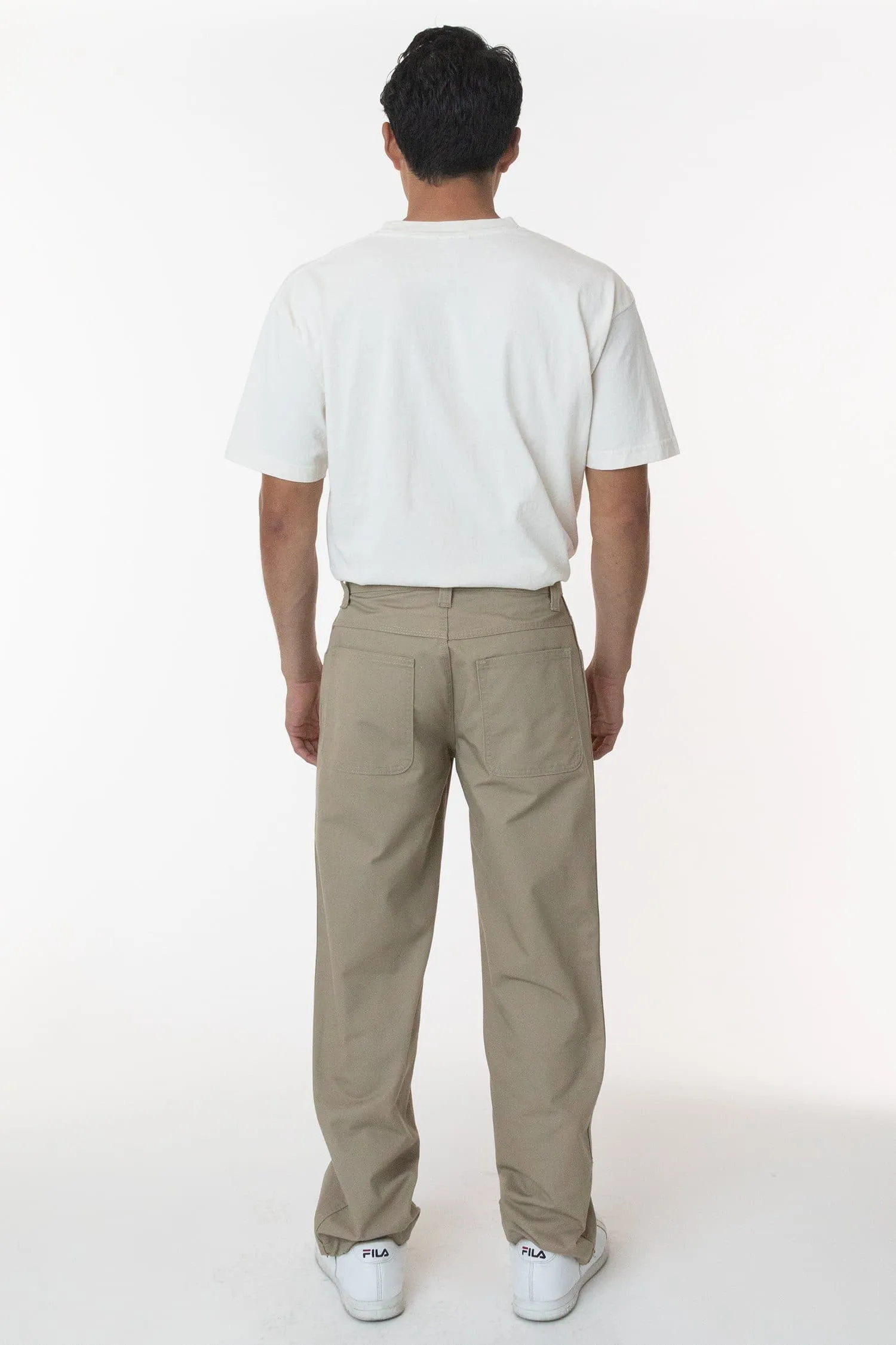 RTWL01 - Twill Work Pants Khaki sold by los angeles apparel product image thumbnail 3