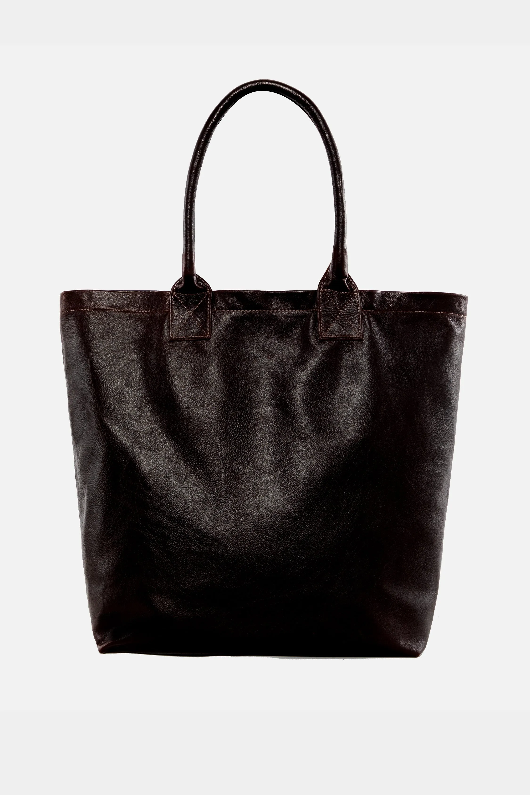 RLH3479 - Unisex Leather Museum Tote sold by los angeles apparel