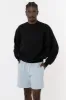 MWF1047 - 10 oz. Mid-weight Poly Cotton Fleece Wide Crewneck sold by los angeles apparel