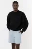 MWF1047 - 10 oz. Mid-weight Poly Cotton Fleece Wide Crewneck sold by los angeles apparel
