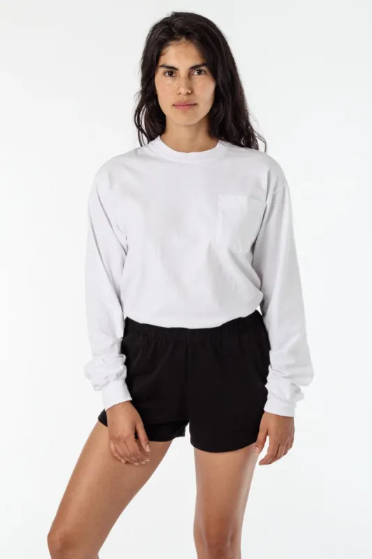 1810GD Mix - Long Sleeve Garment Dye Pocket T-Shirt sold by los angeles apparel