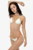 RLH3437 - Leather Thong Nylon String Bikini Bottom sold by los angeles apparel