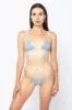 RLH3437 - Leather Thong Nylon String Bikini Bottom sold by los angeles apparel